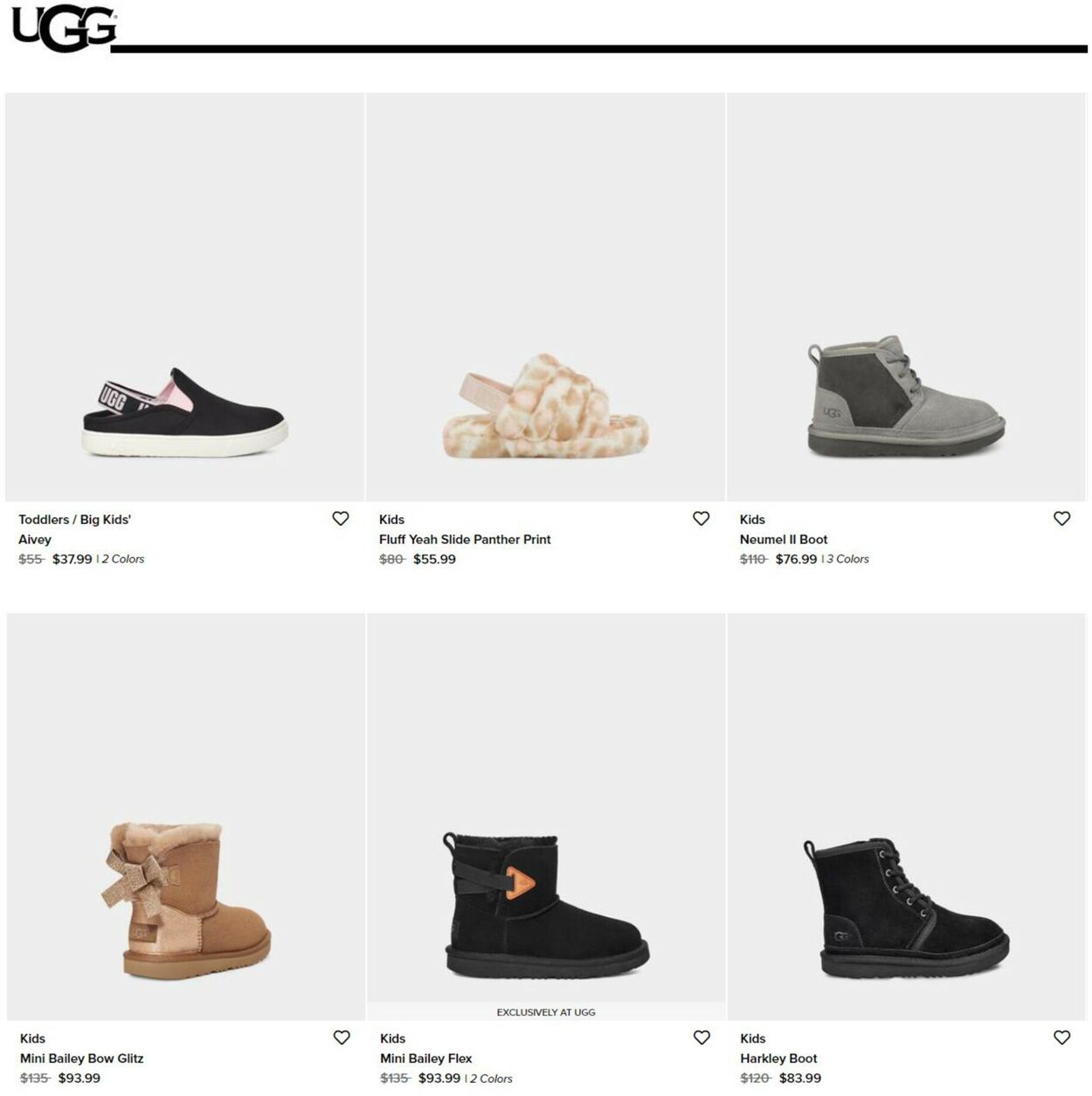 UGG Ad from 09/24/2022