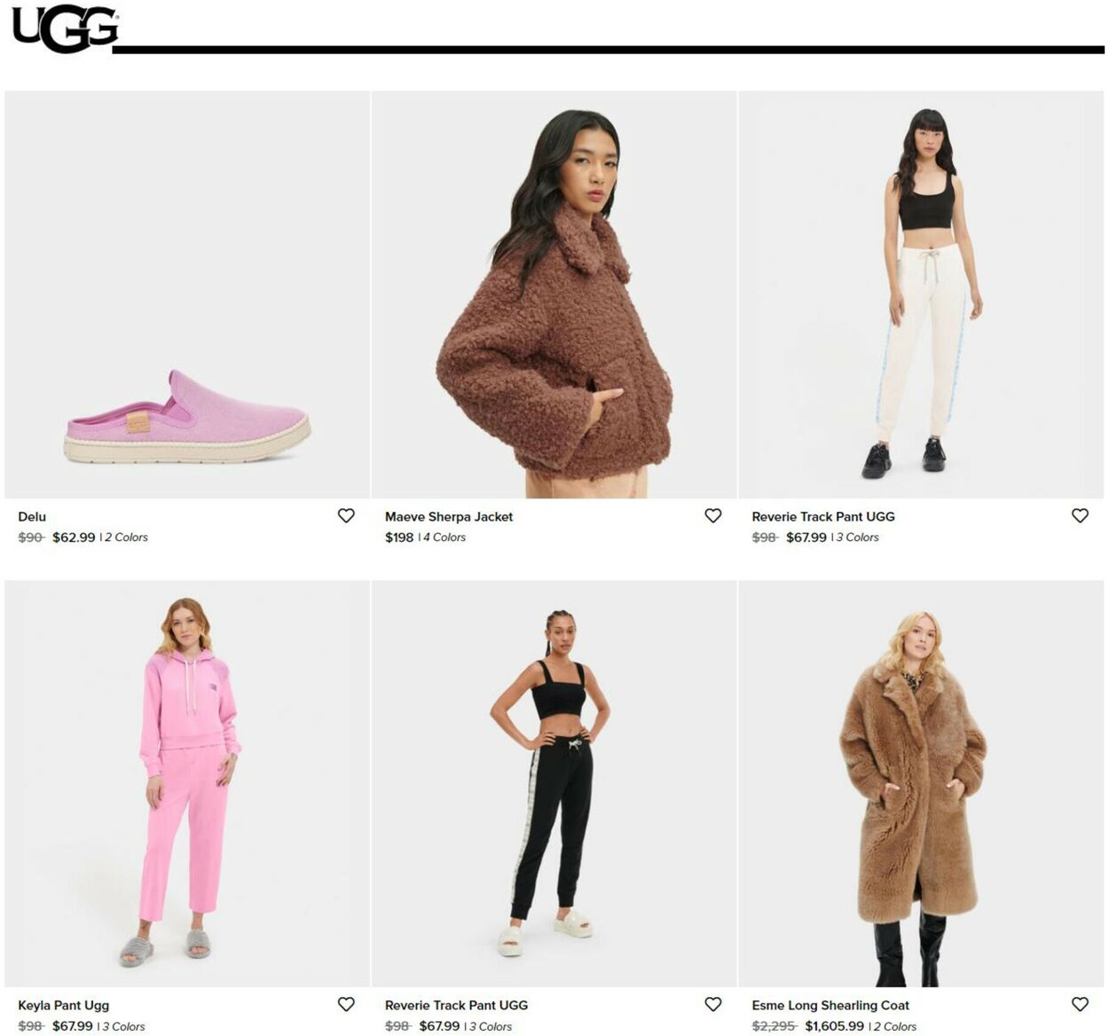 UGG Ad from 10/08/2022