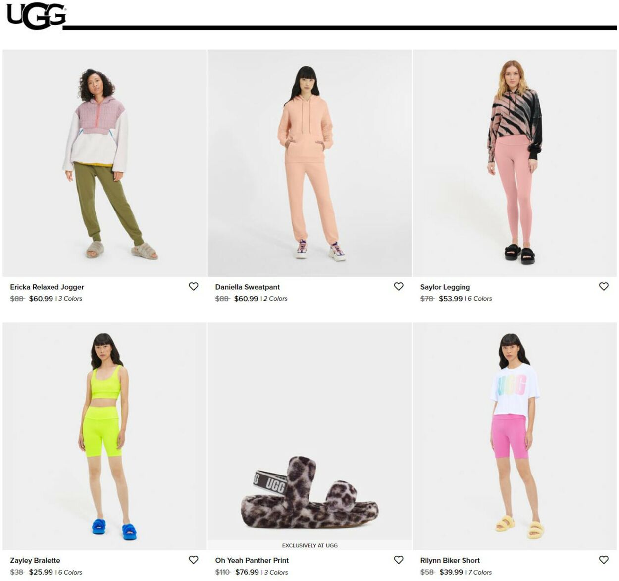 UGG Ad from 10/08/2022