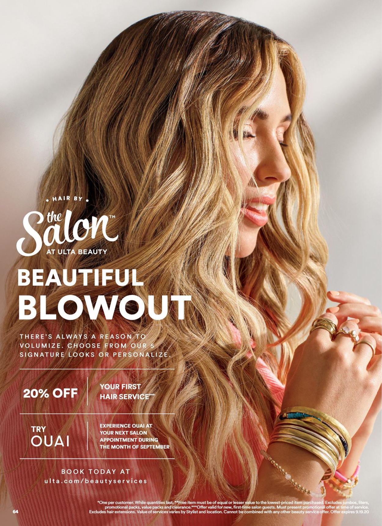 Ulta Beauty Ad from 08/30/2020