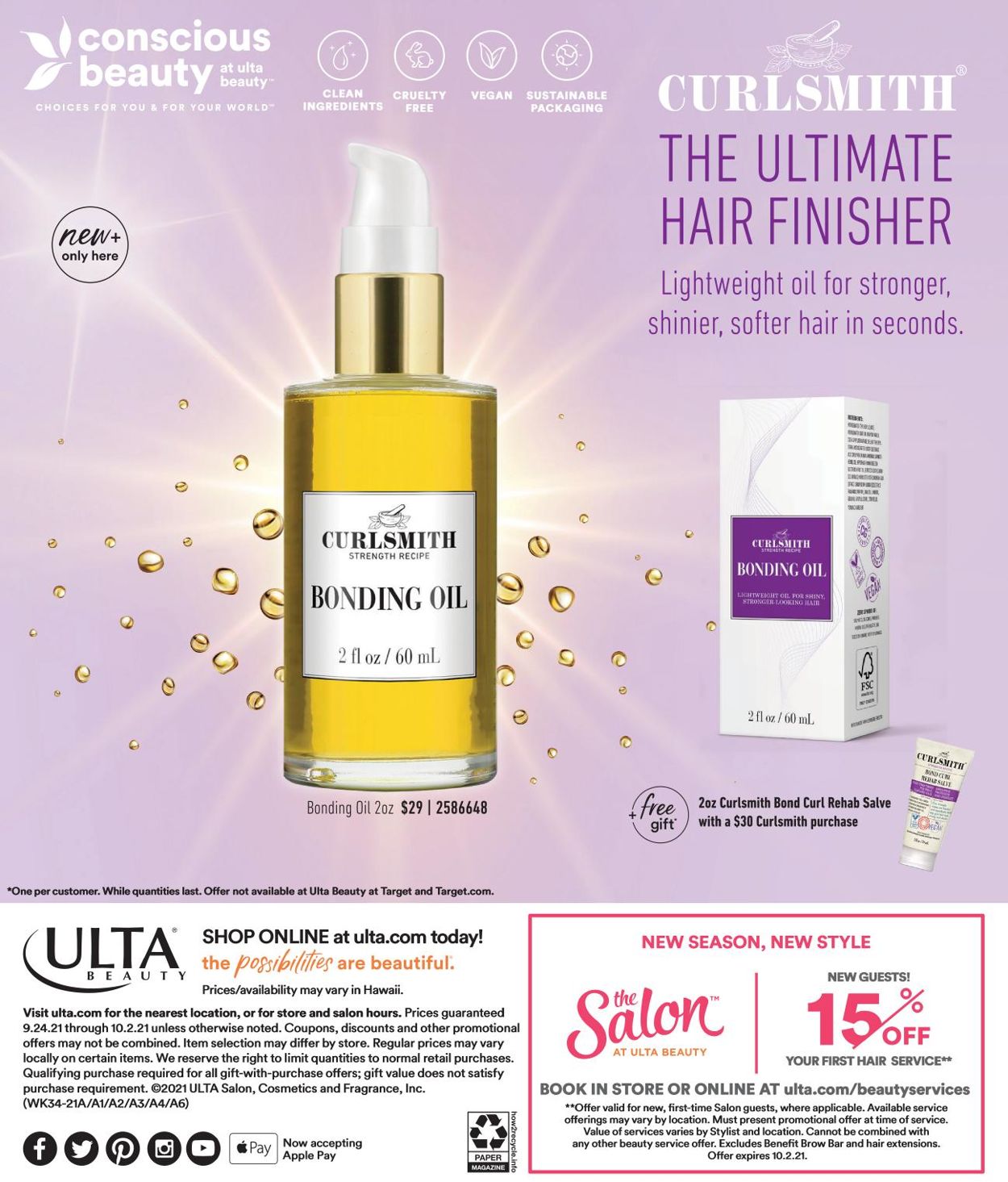Ulta Beauty Ad from 09/24/2021