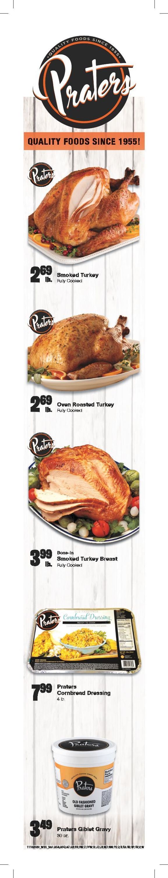 United Supermarkets Ad from 11/18/2020