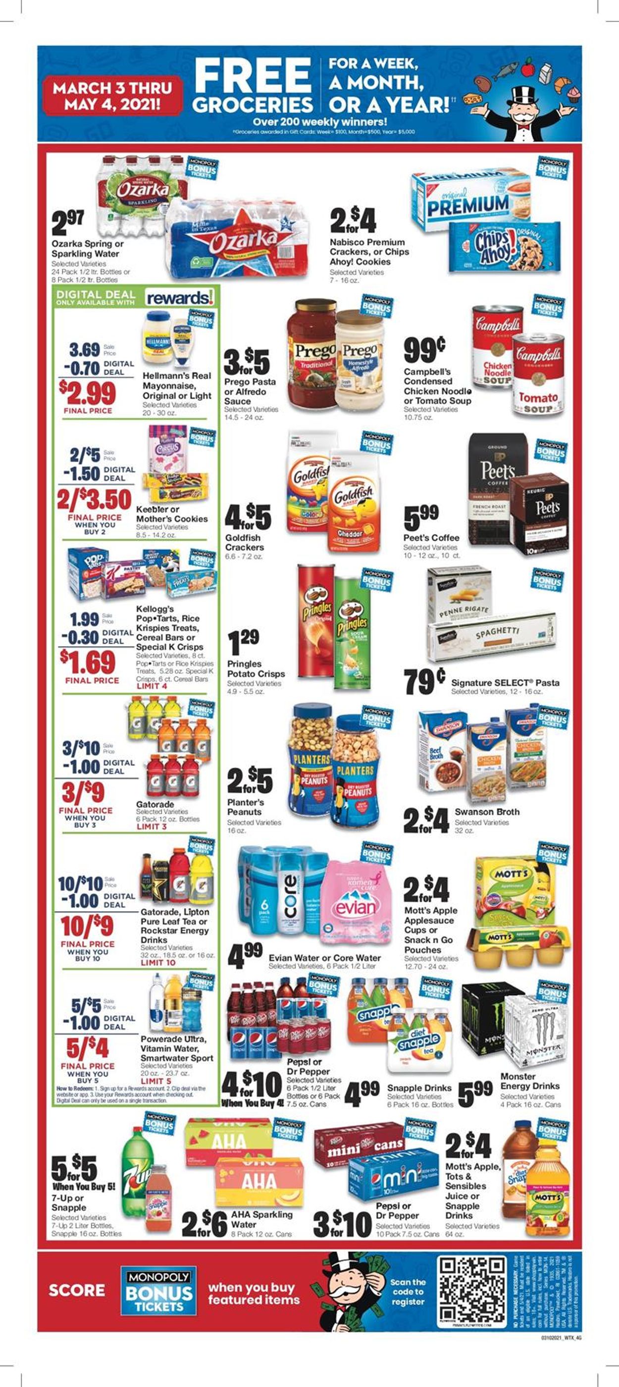 United Supermarkets Ad from 03/10/2021