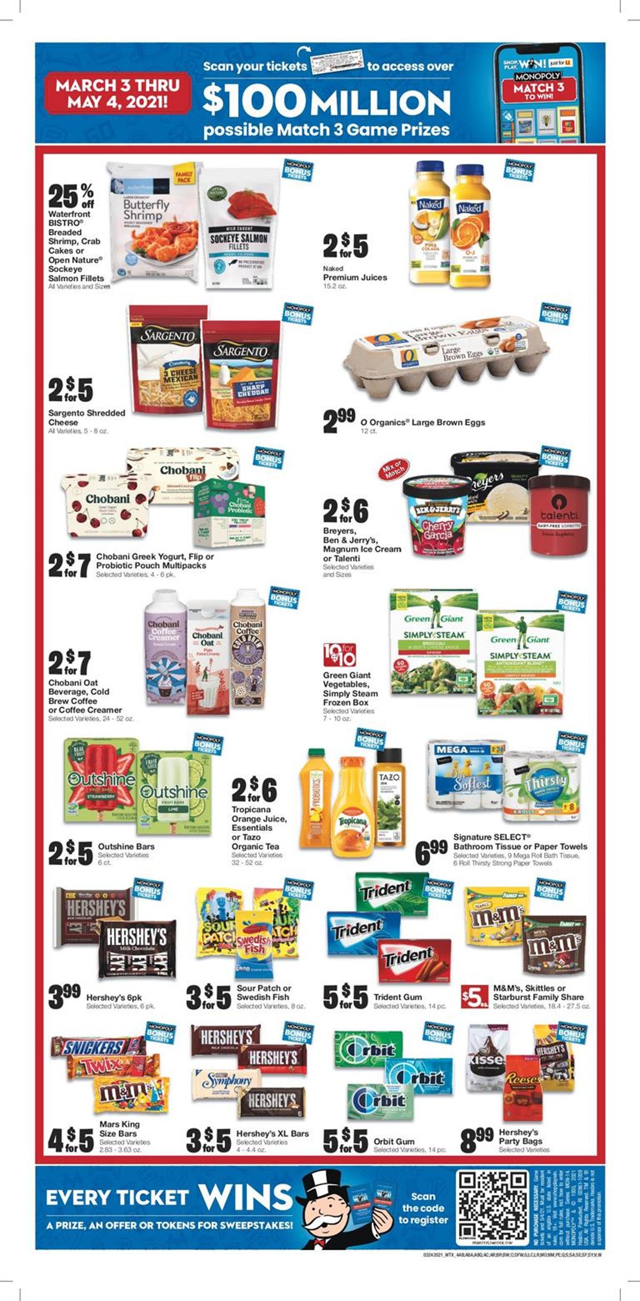 United Supermarkets Ad from 03/24/2021