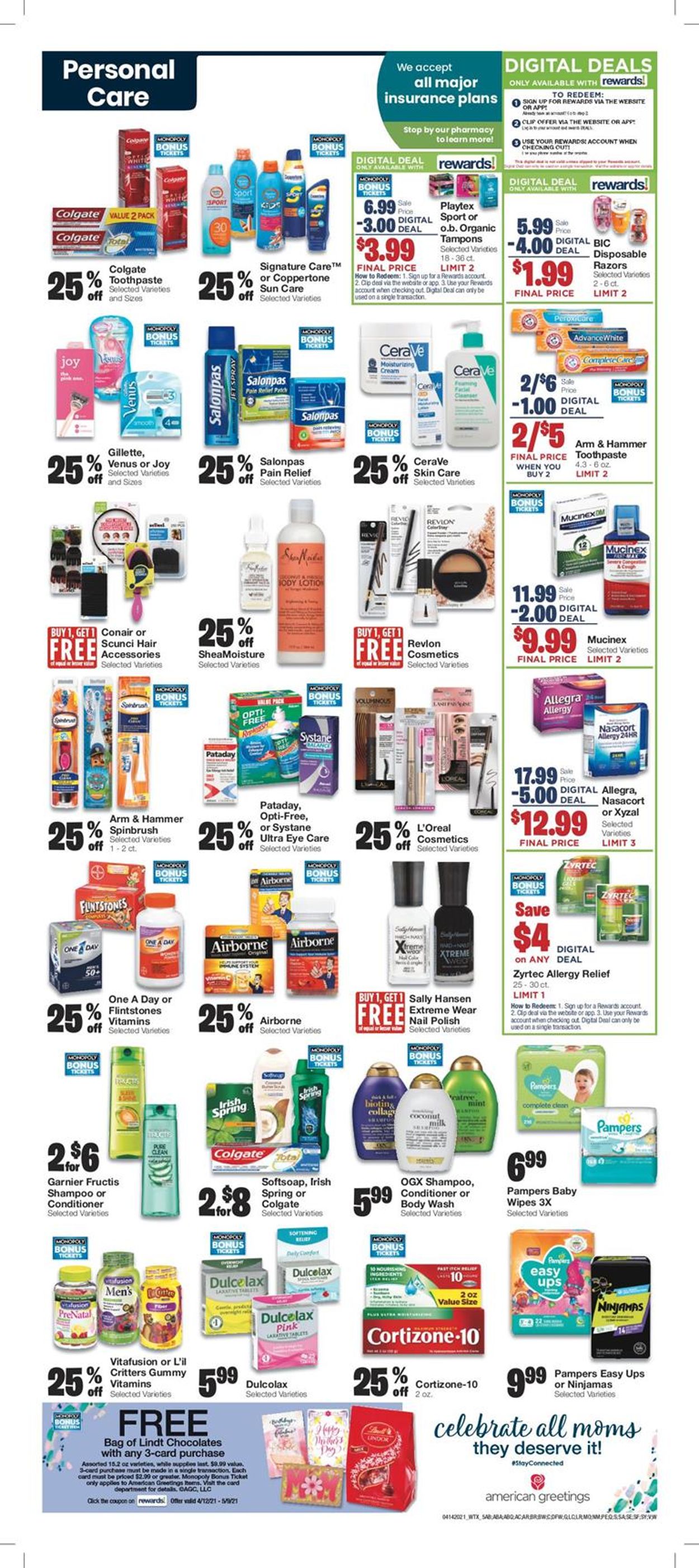 United Supermarkets Ad from 04/14/2021