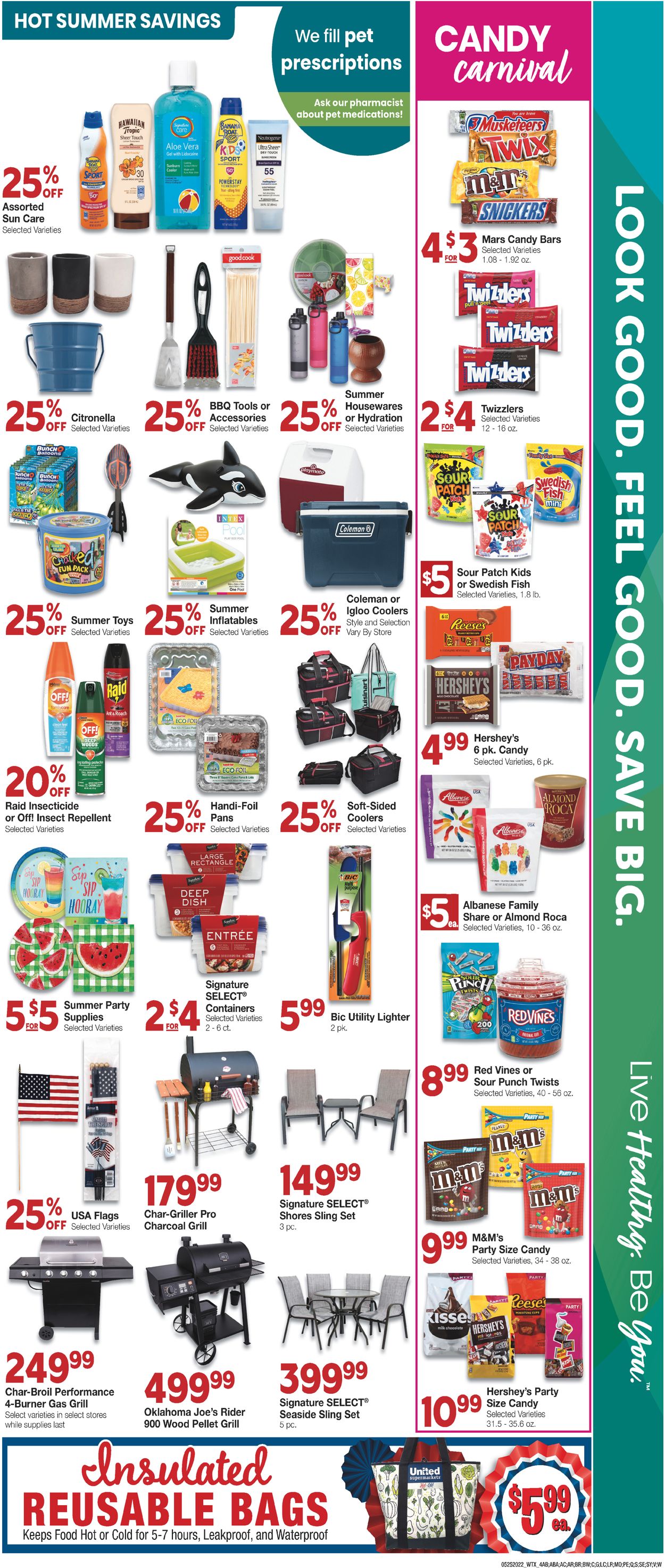 United Supermarkets Ad from 05/25/2022
