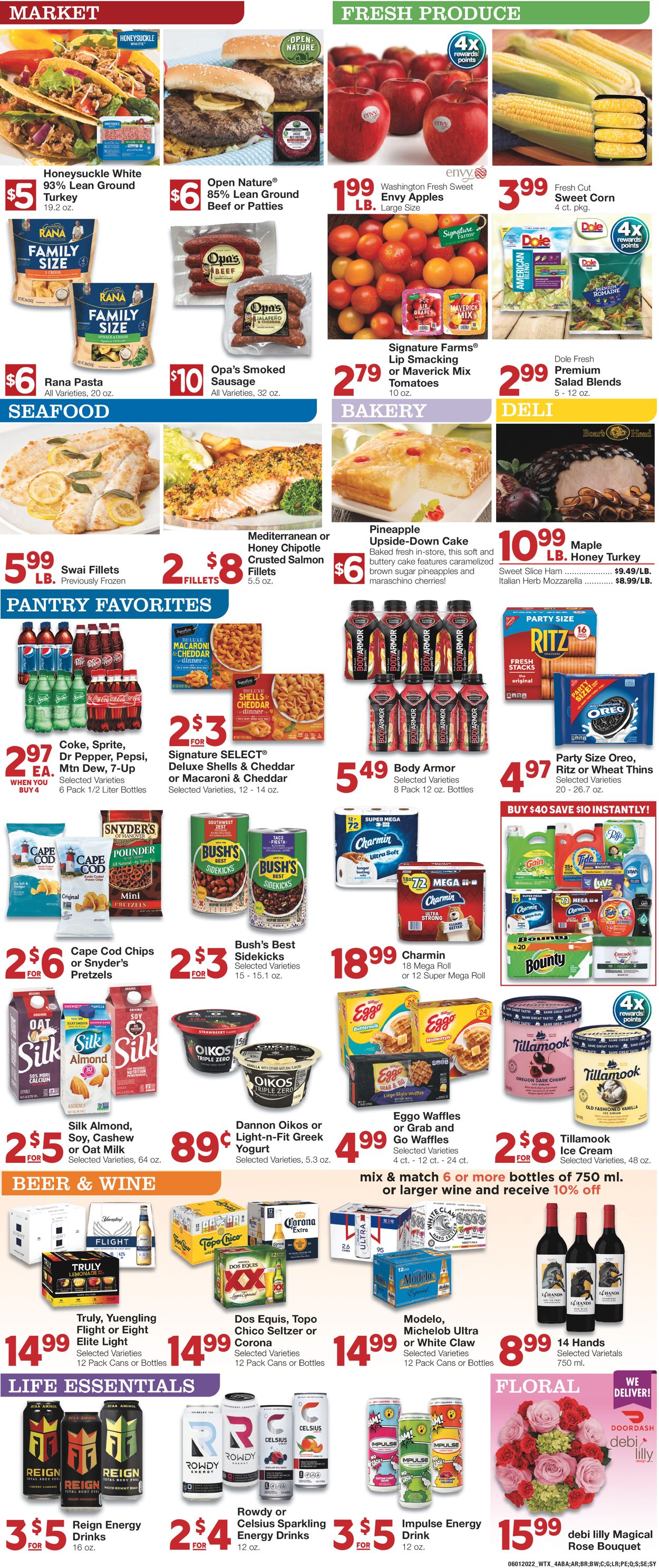 United Supermarkets Ad from 06/01/2022