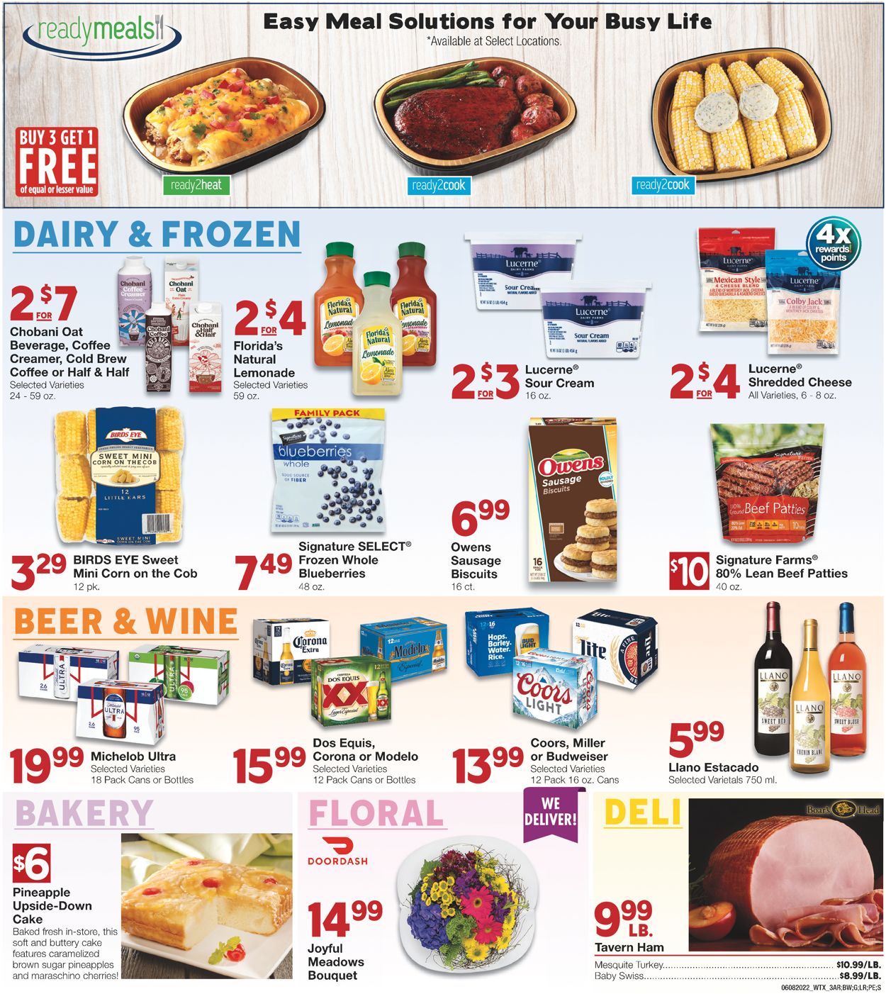 United Supermarkets Ad from 06/08/2022
