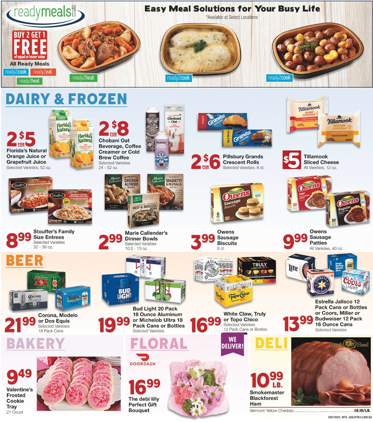 United Supermarkets Ad from 02/01/2023