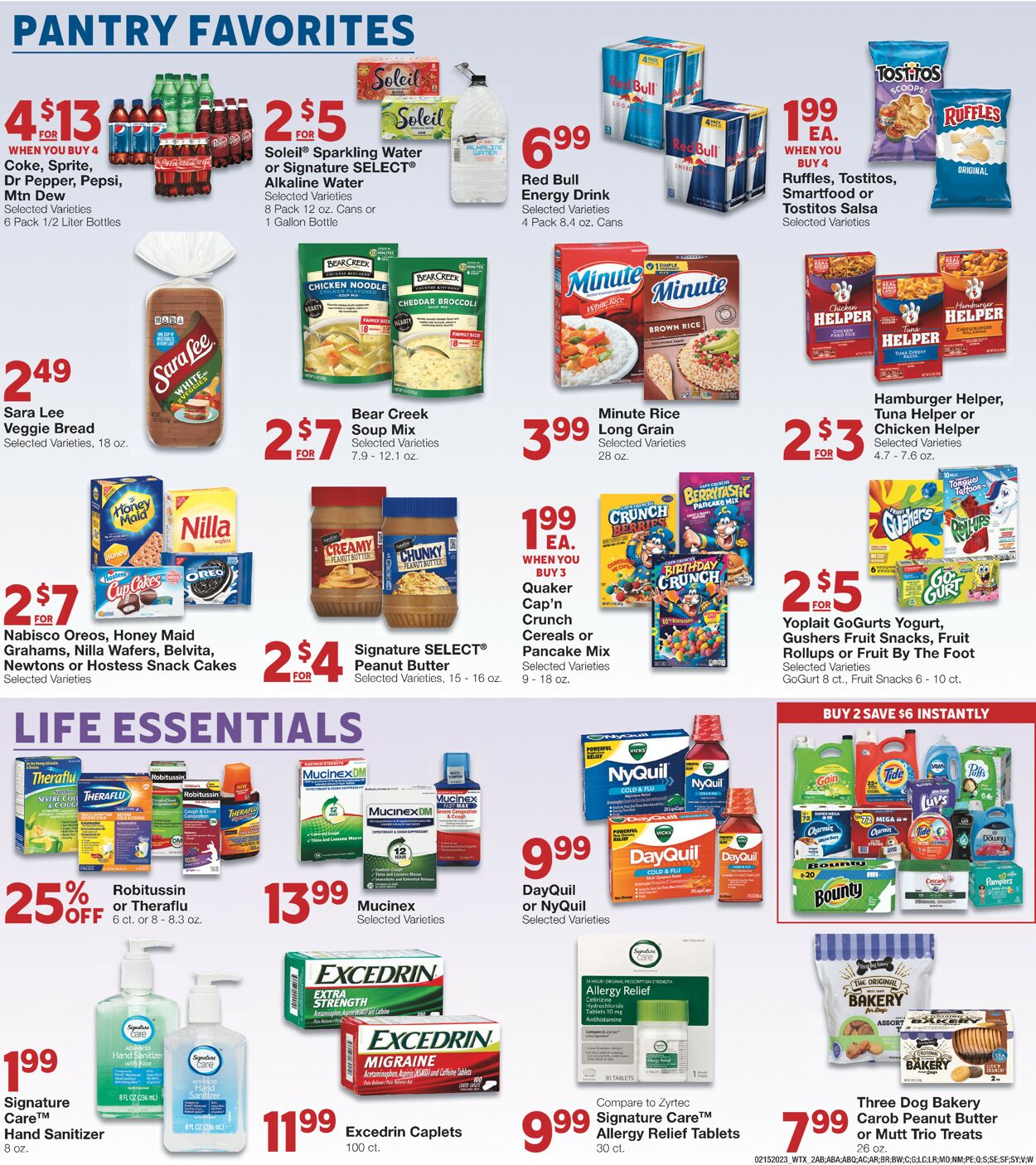 United Supermarkets Ad from 02/15/2023