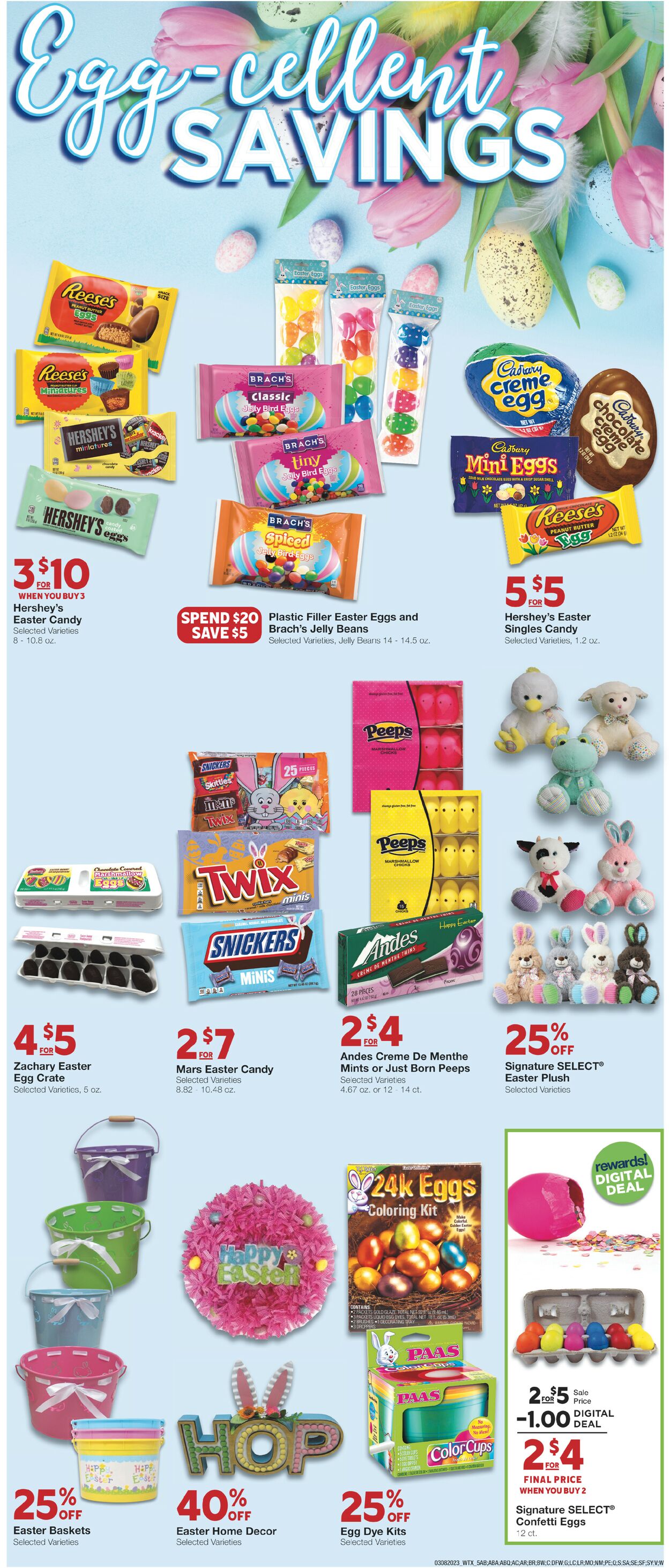 United Supermarkets Ad from 03/08/2023