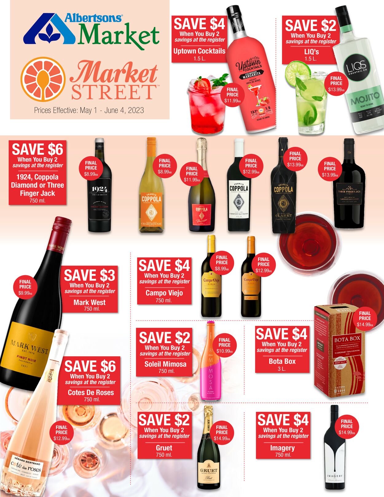 United Supermarkets Ad from 05/01/2023