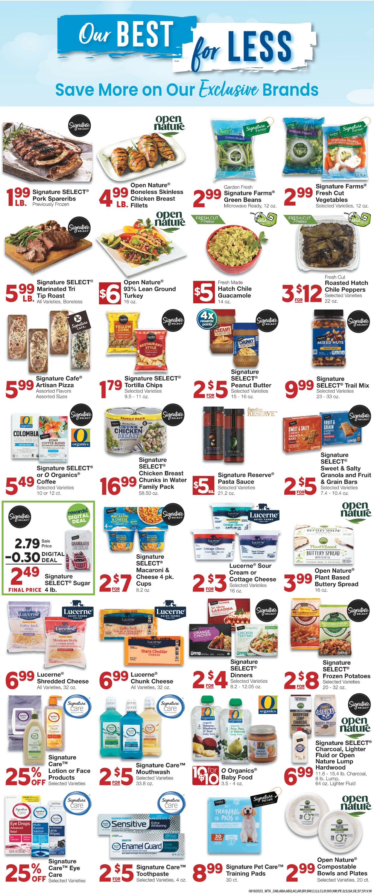 United Supermarkets Ad from 08/16/2023
