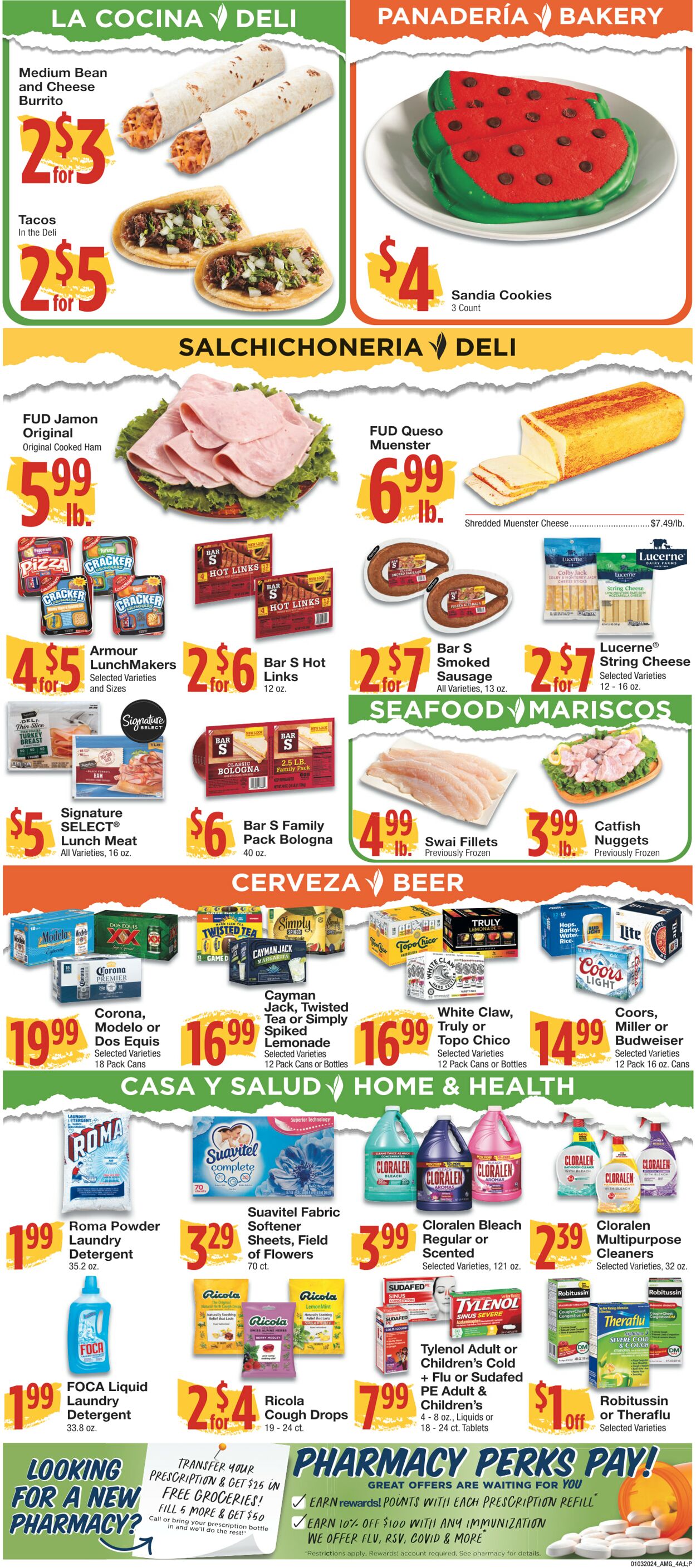 United Supermarkets Ad from 01/02/2024