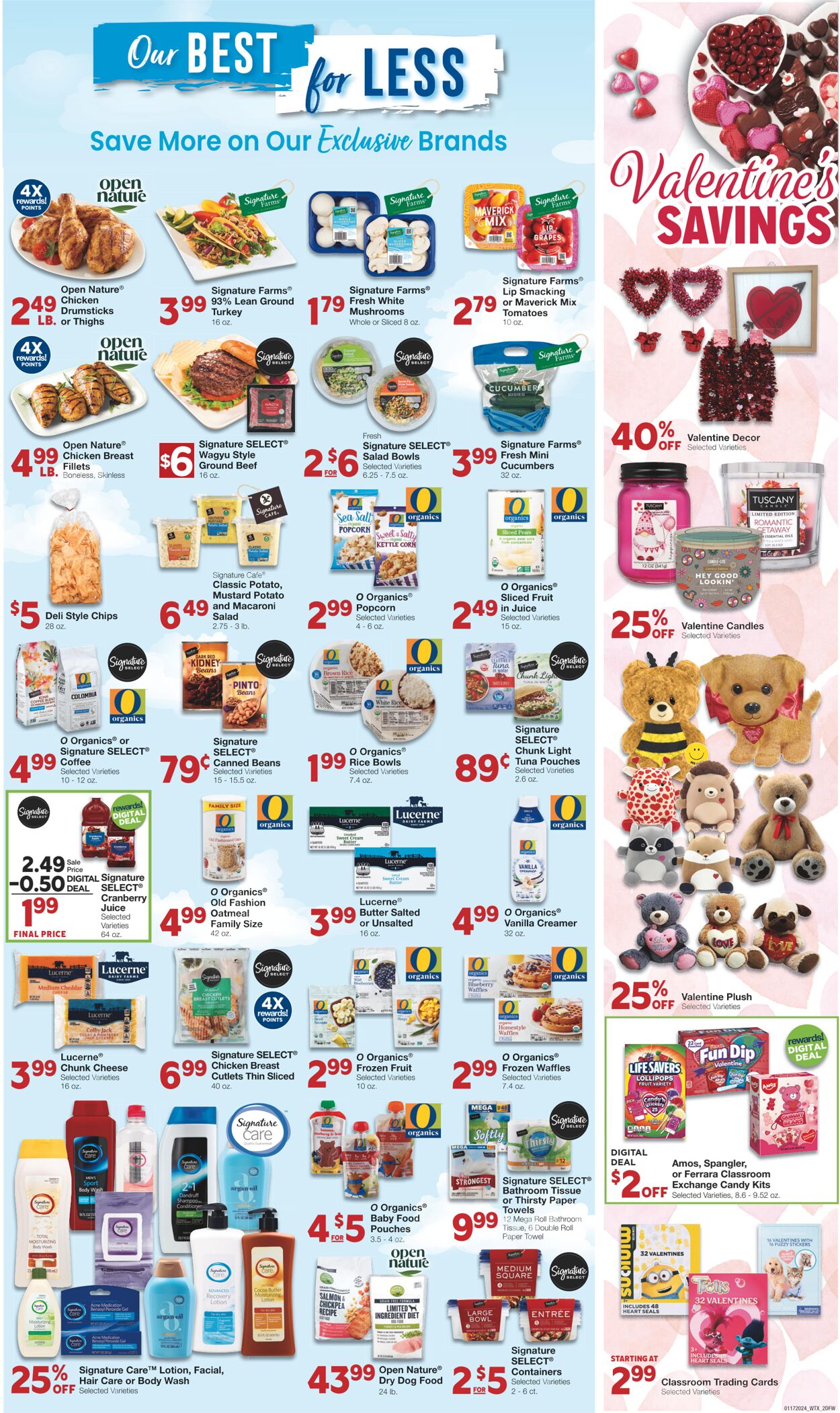United Supermarkets Ad from 01/16/2024