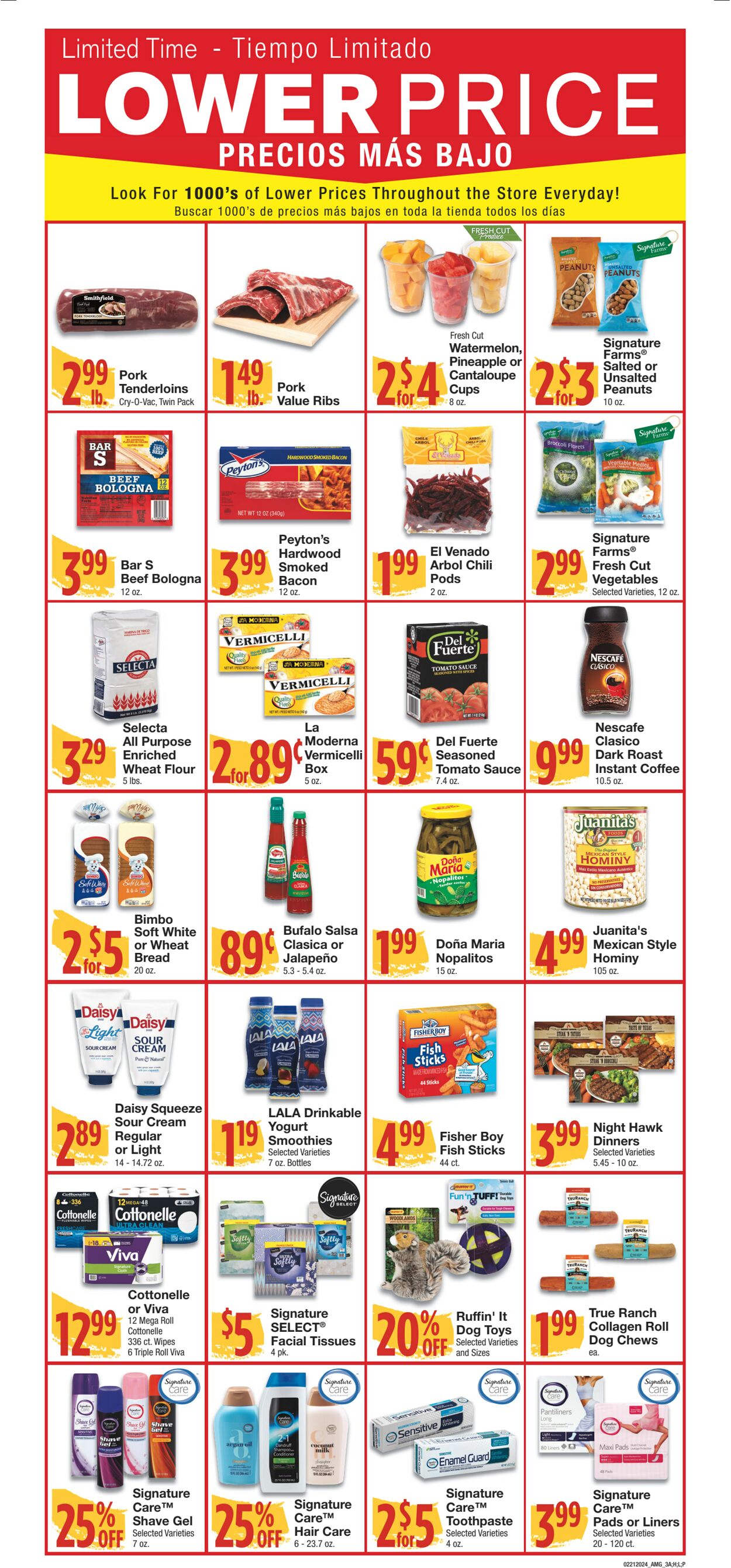 United Supermarkets Ad from 02/20/2024