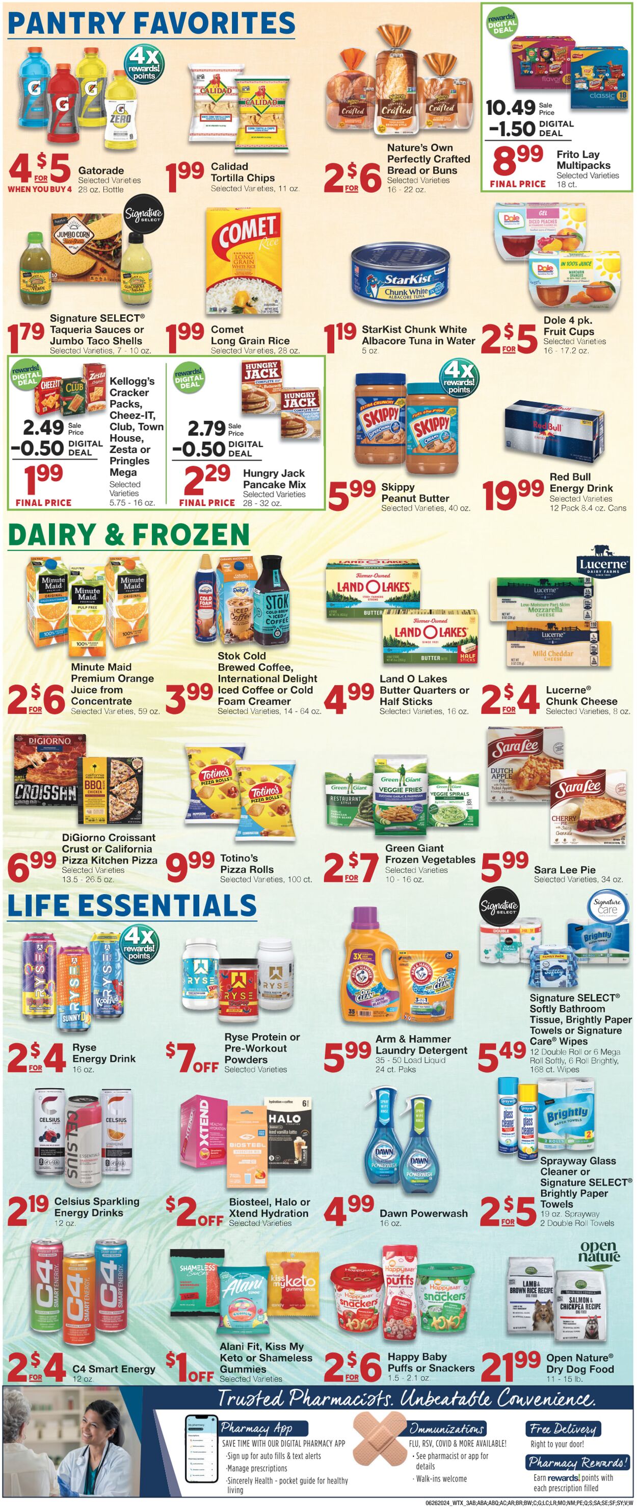 United Supermarkets Ad from 06/25/2024