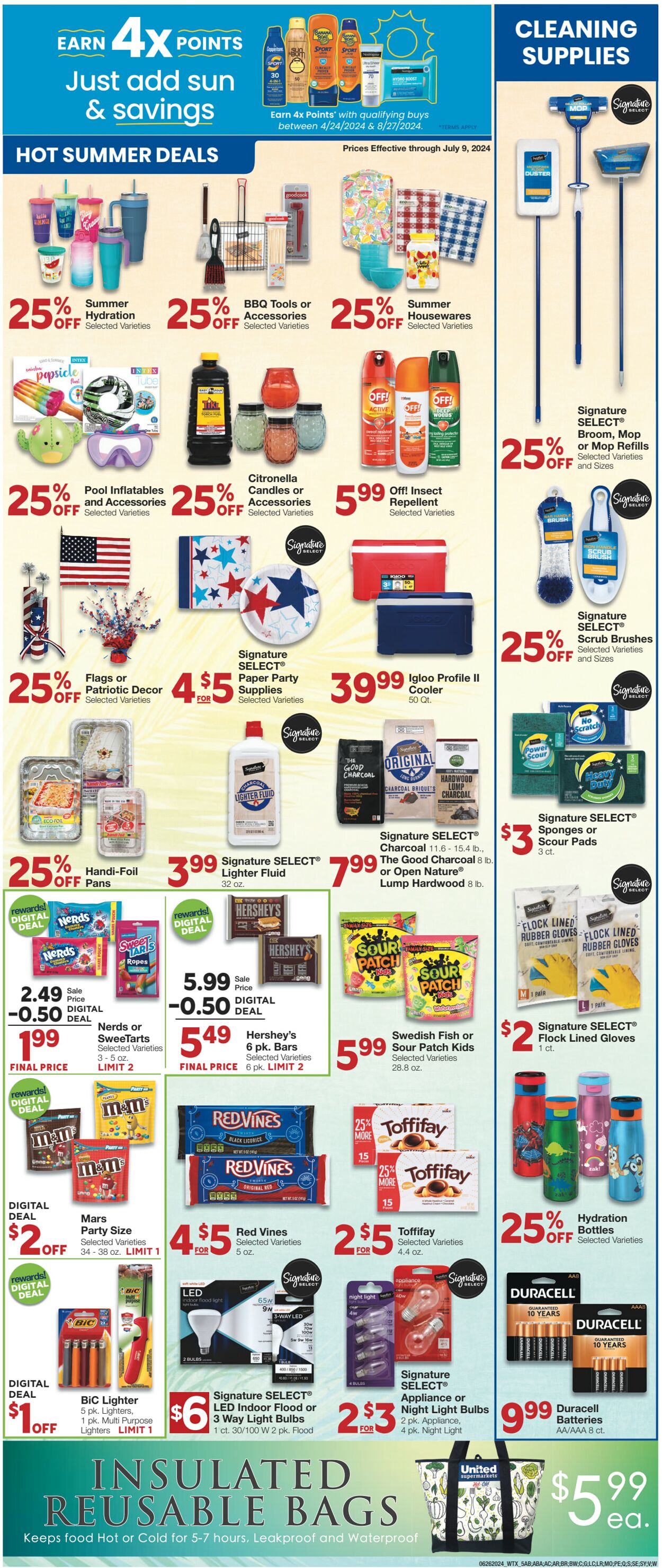 United Supermarkets Ad from 06/25/2024