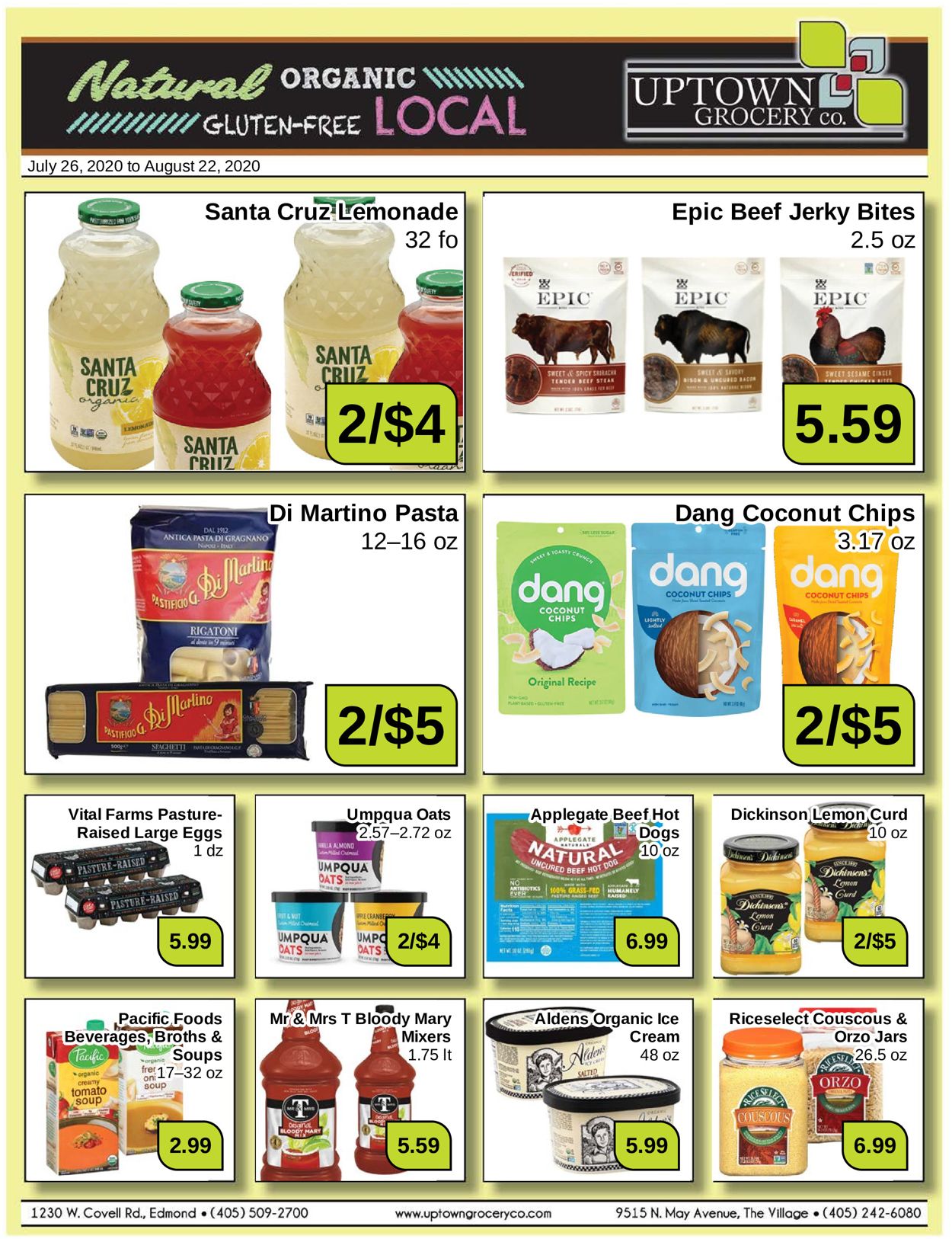 Uptown Grocery Co. Ad from 07/26/2020