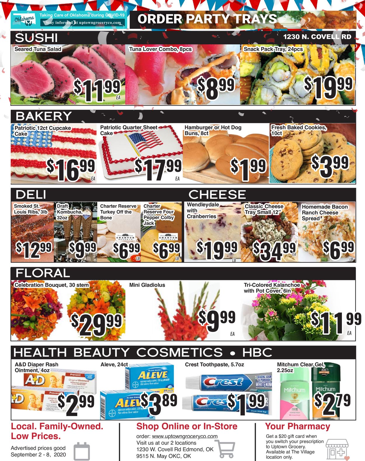Uptown Grocery Co. Ad from 09/02/2020