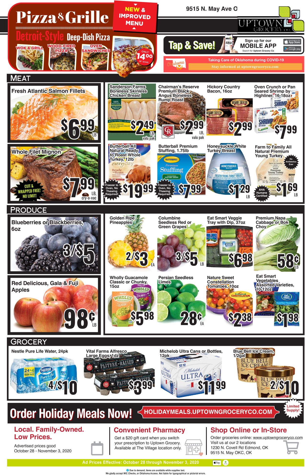 Uptown Grocery Co. Ad from 10/28/2020