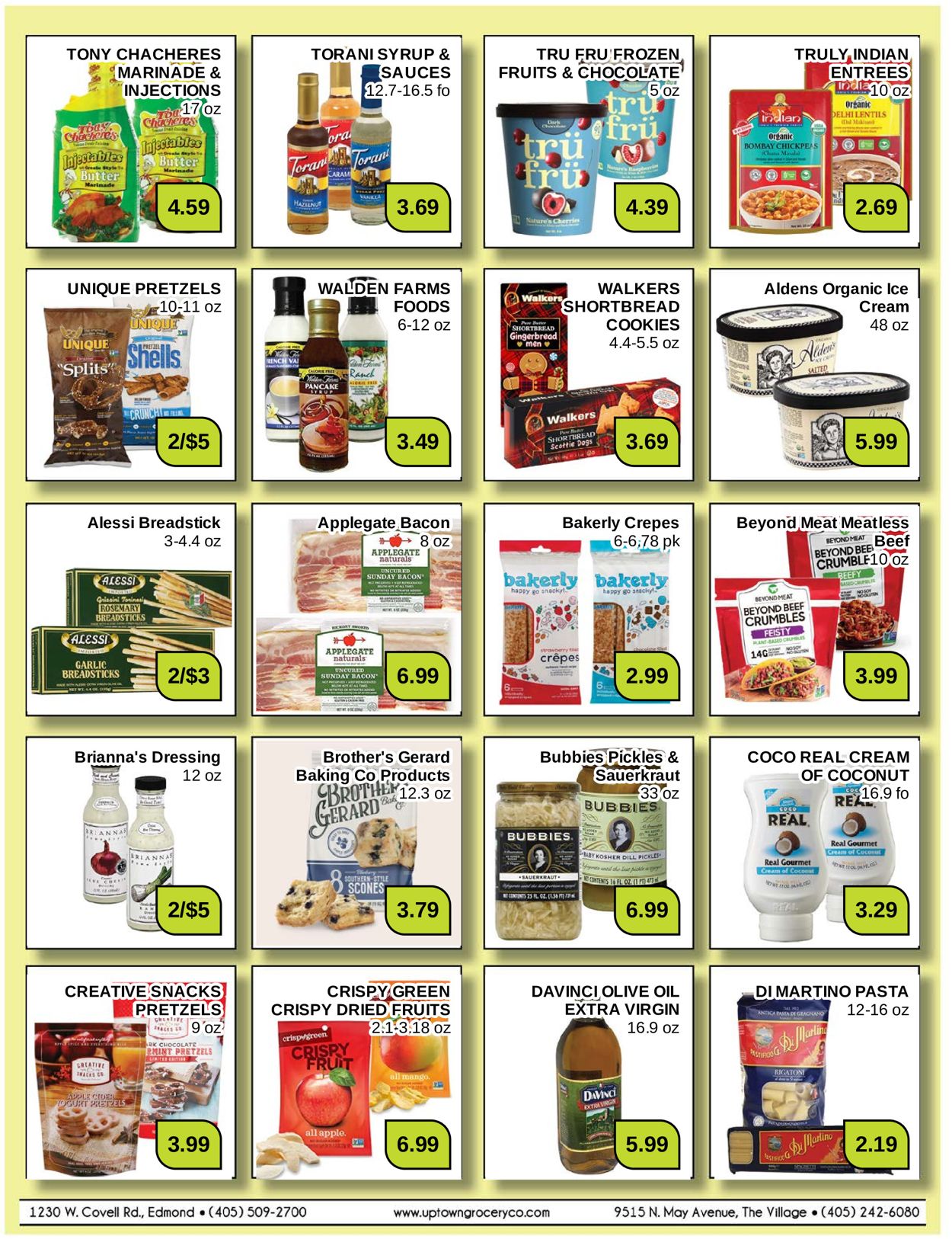 Uptown Grocery Co. Ad from 10/25/2020