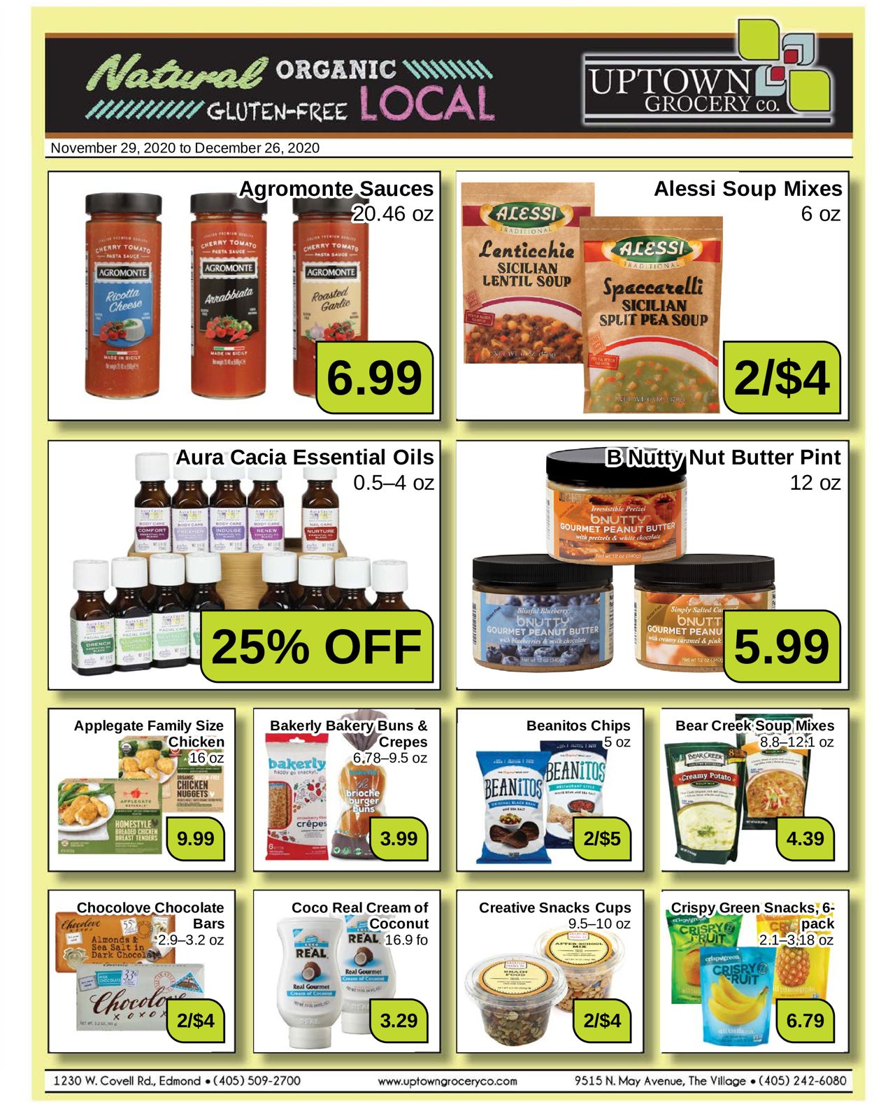 Uptown Grocery Co. Ad from 11/29/2020