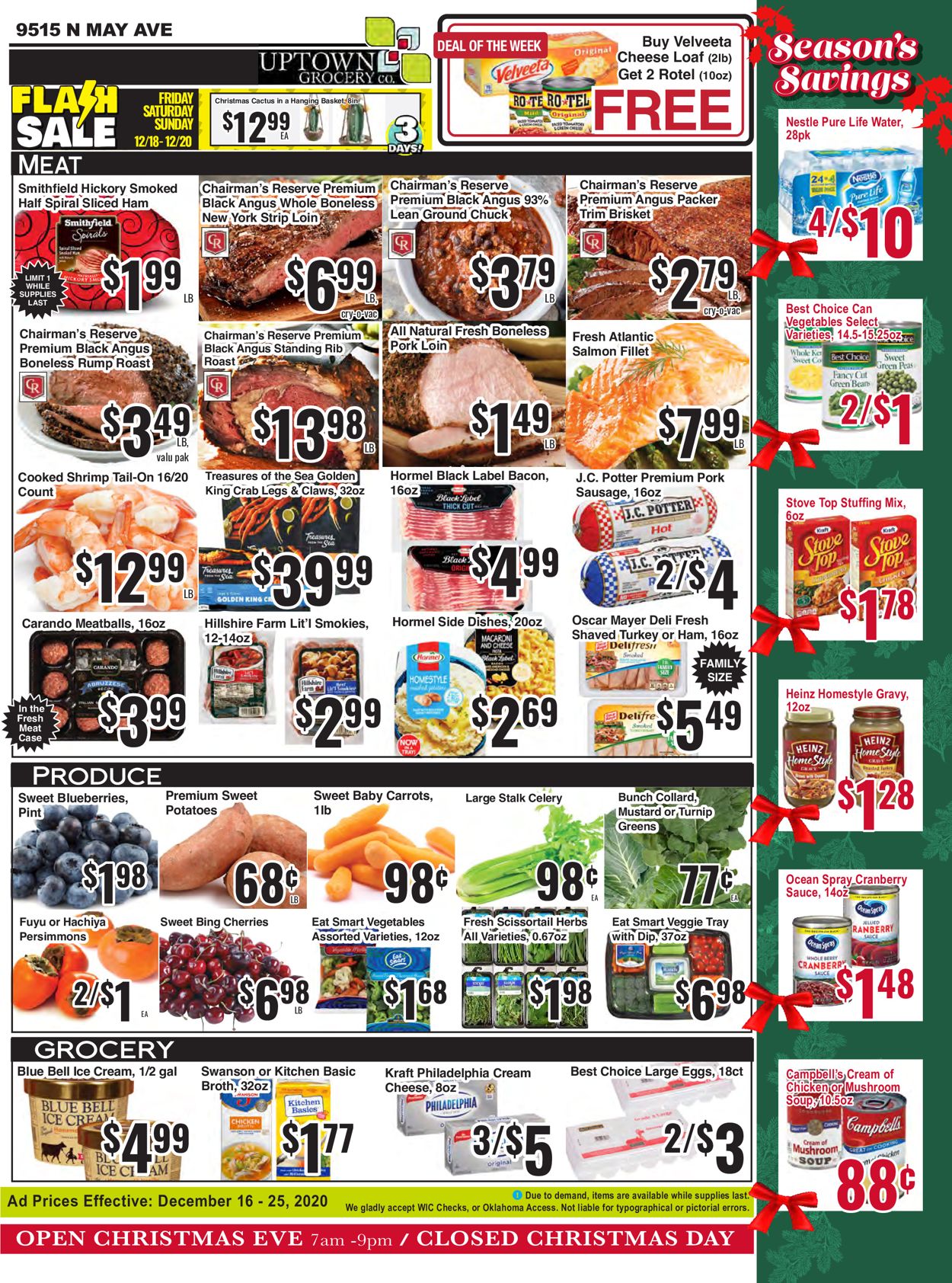 Uptown Grocery Co. Ad from 12/16/2020