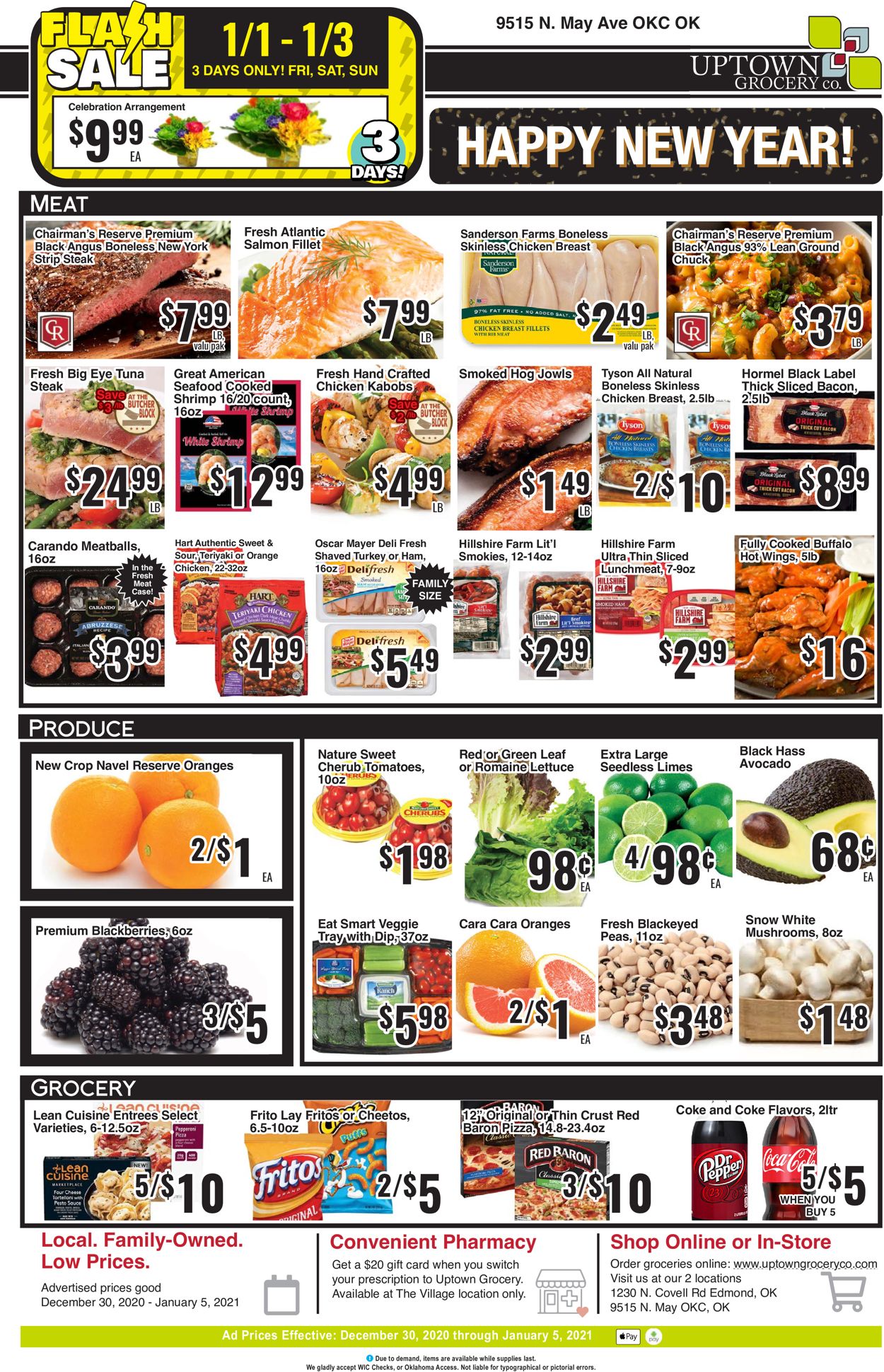 Uptown Grocery Co. Ad from 12/30/2020