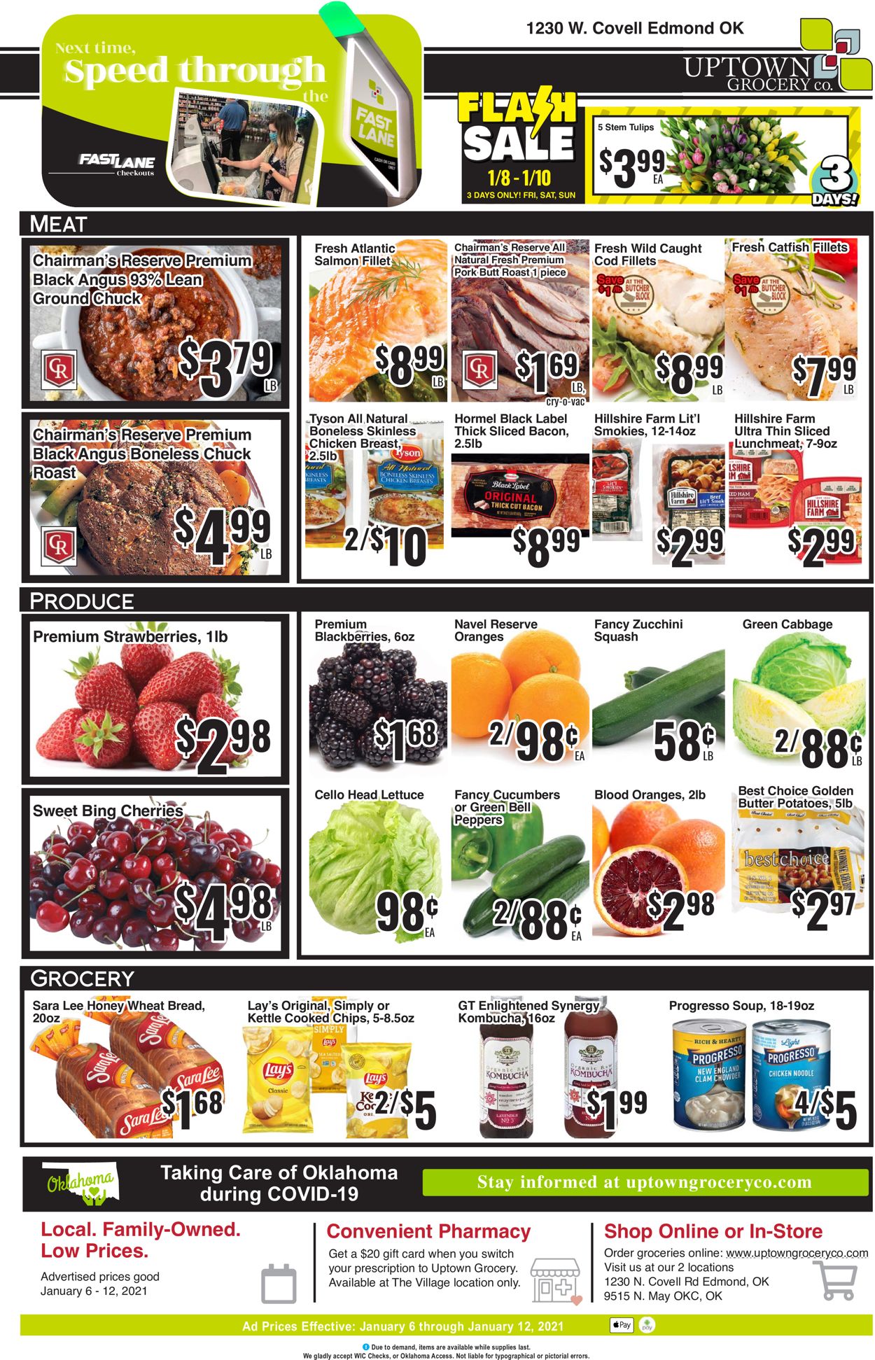 Uptown Grocery Co. Ad from 01/06/2021