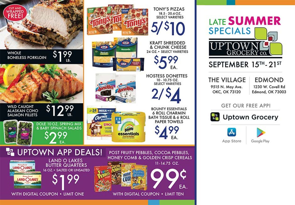 Uptown Grocery Co. Ad from 09/15/2021