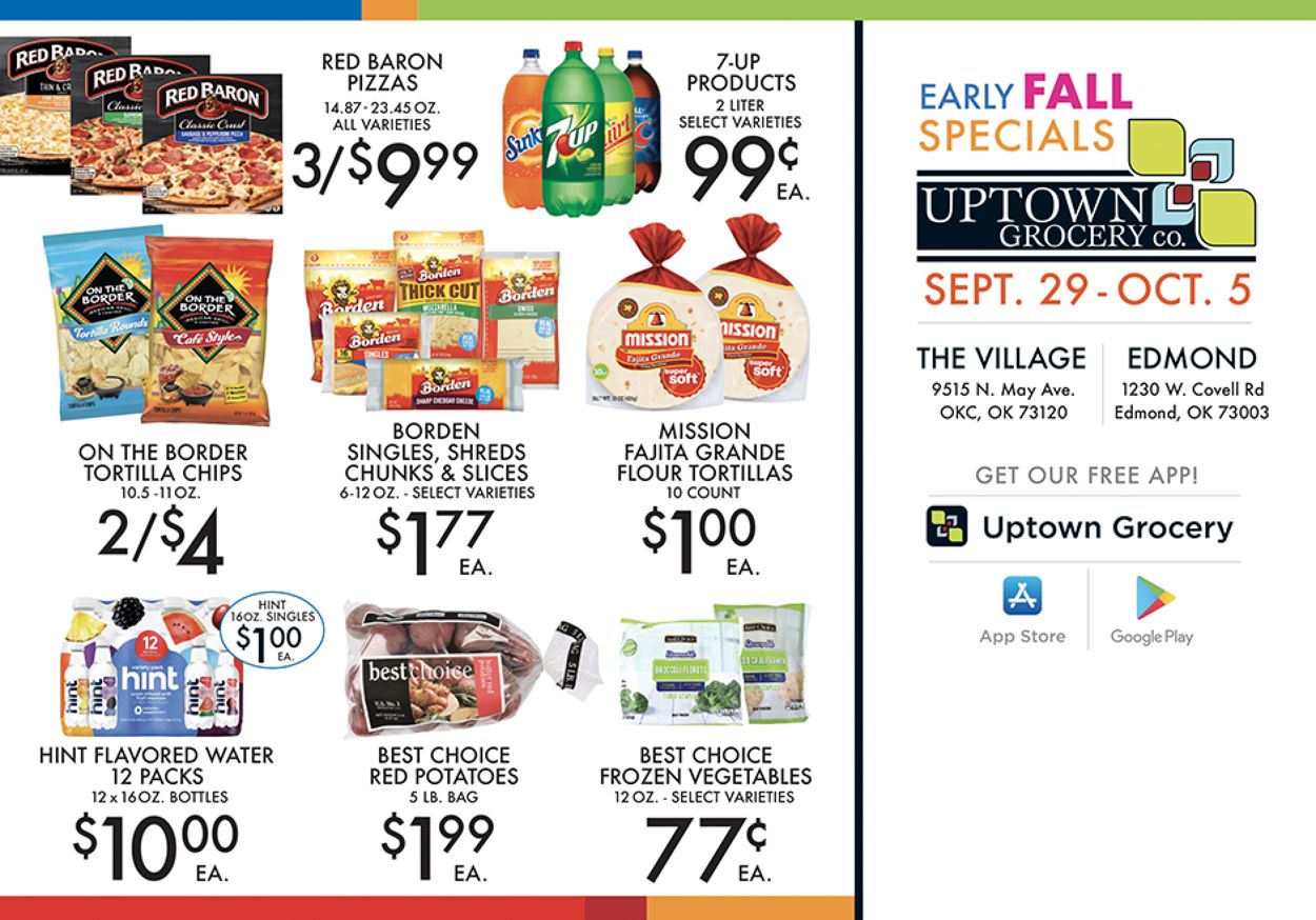 Uptown Grocery Co. Ad from 09/29/2021