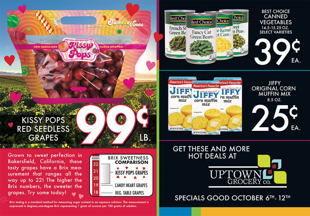 Uptown Grocery Co. Ad from 10/06/2021