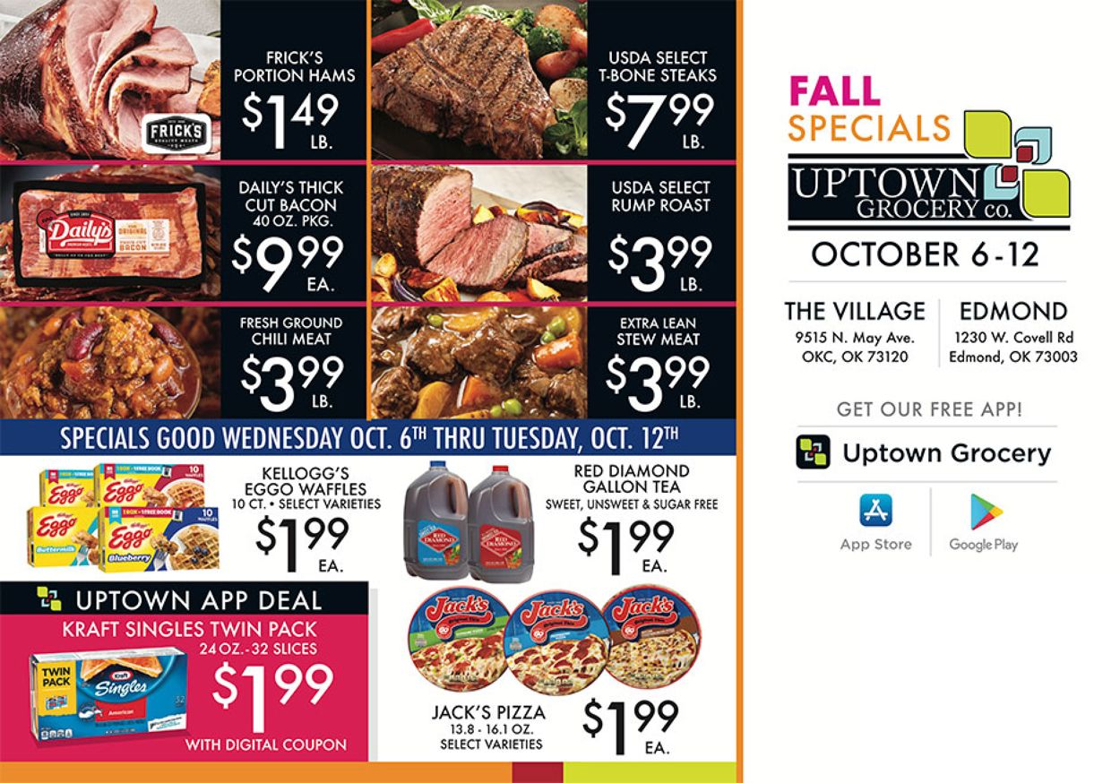 Uptown Grocery Co. Ad from 10/06/2021