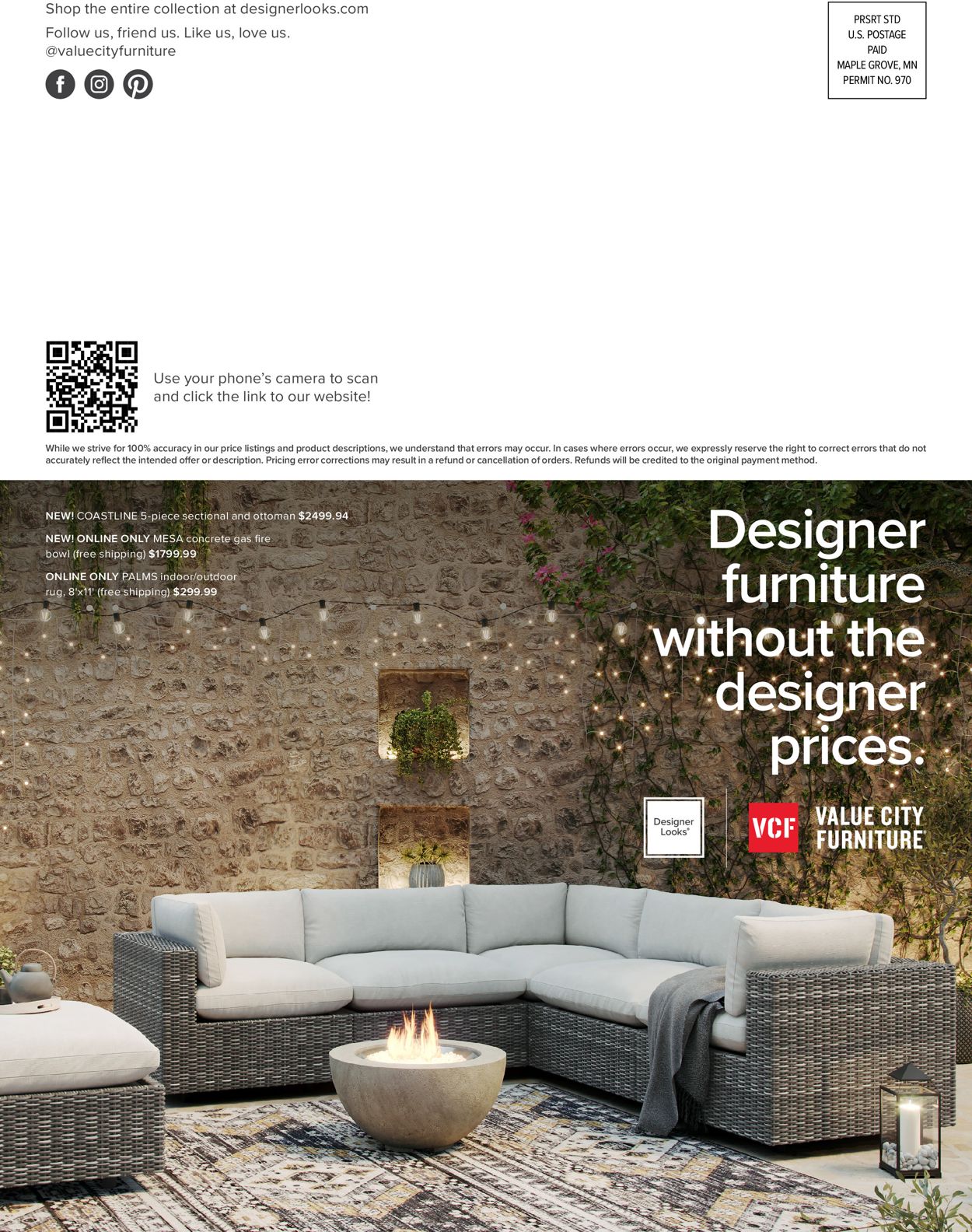 Value City Furniture Ad from 02/11/2021