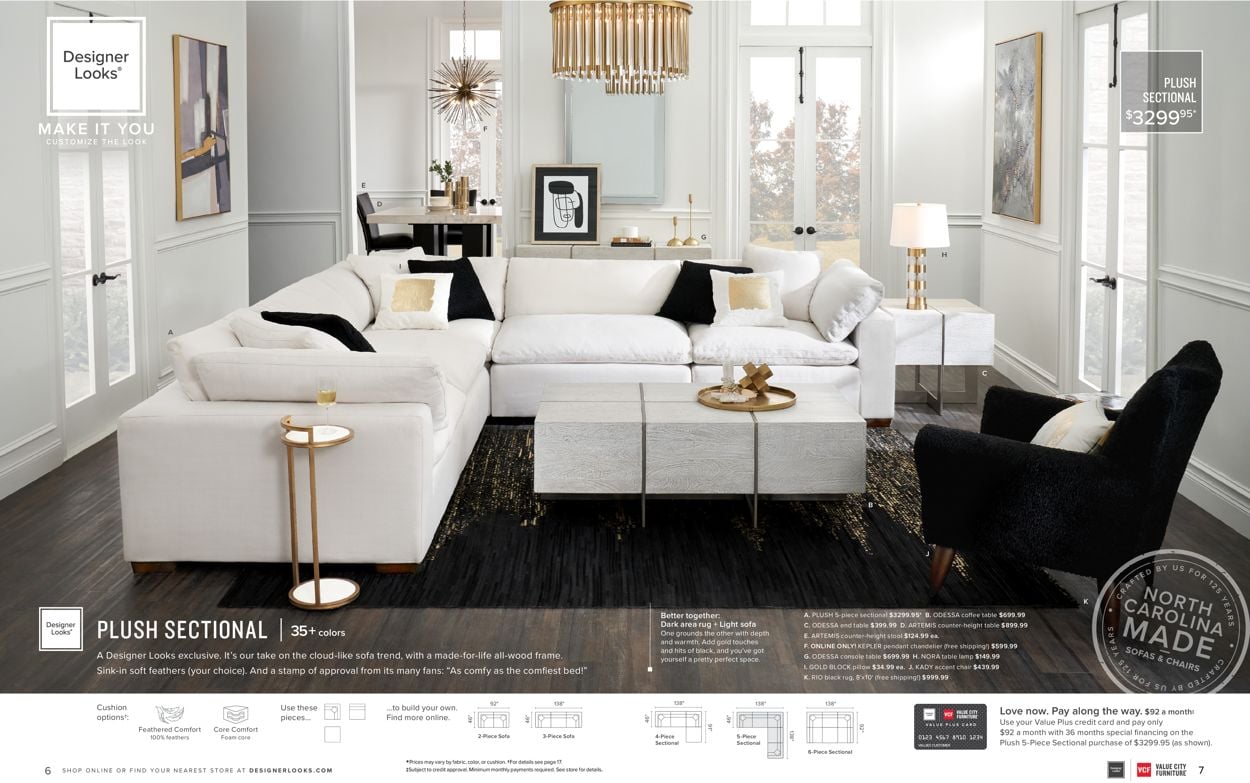 Value City Furniture Ad from 08/01/2021