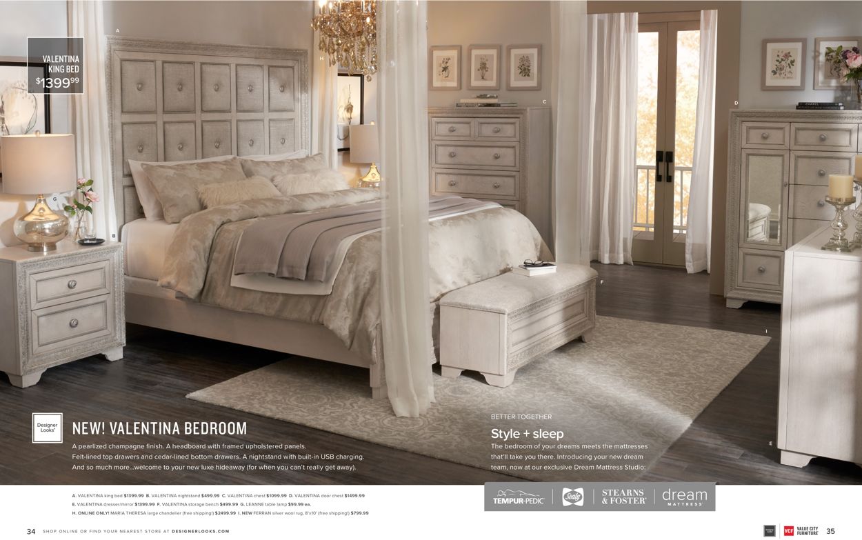 Value City Furniture Ad from 08/01/2021