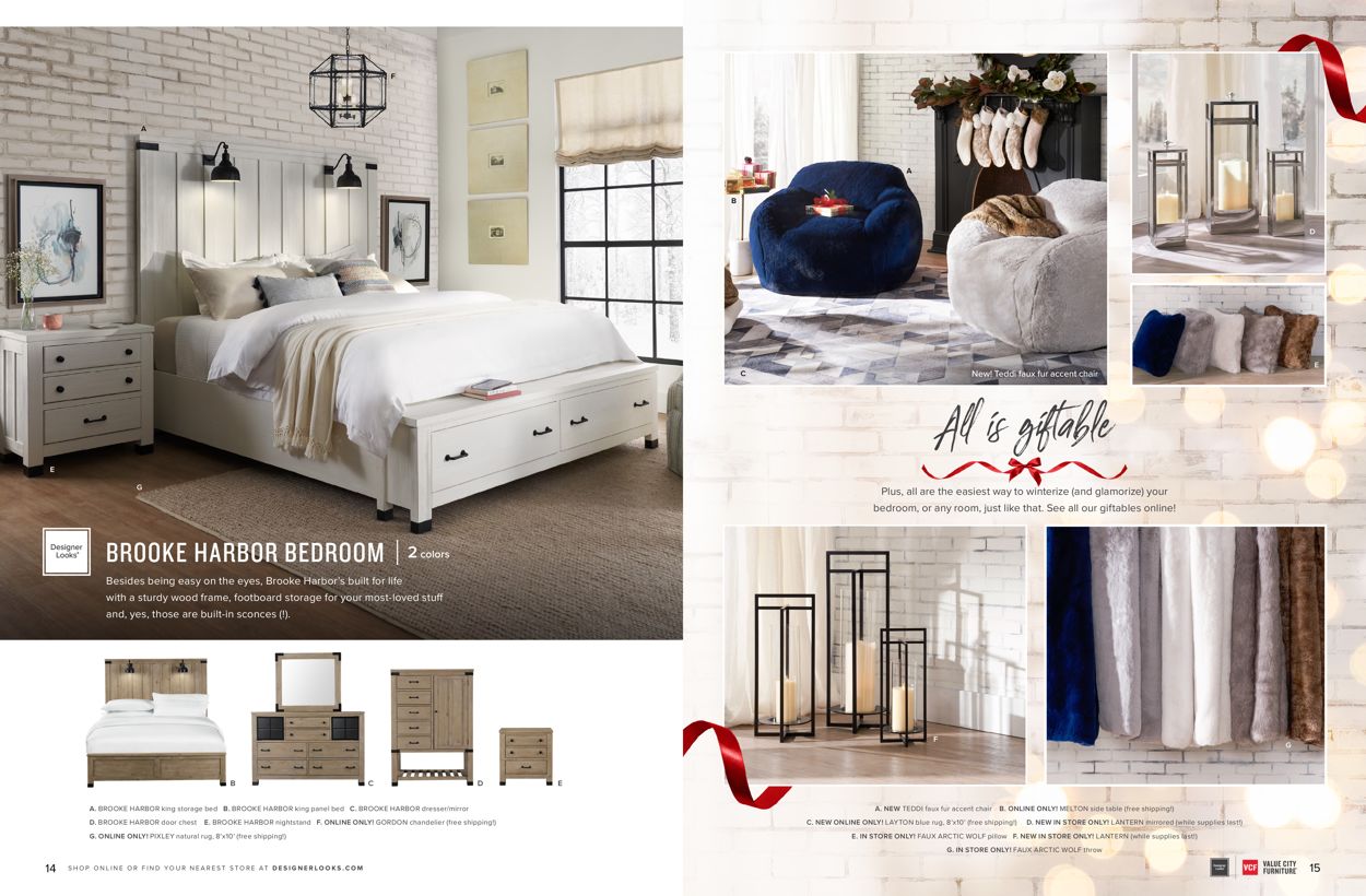 Value City Furniture Ad from 10/25/2021
