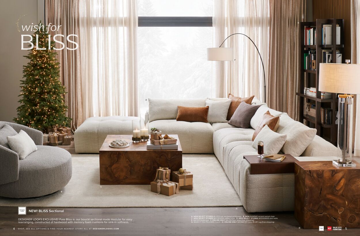 Value City Furniture Ad from 10/25/2022