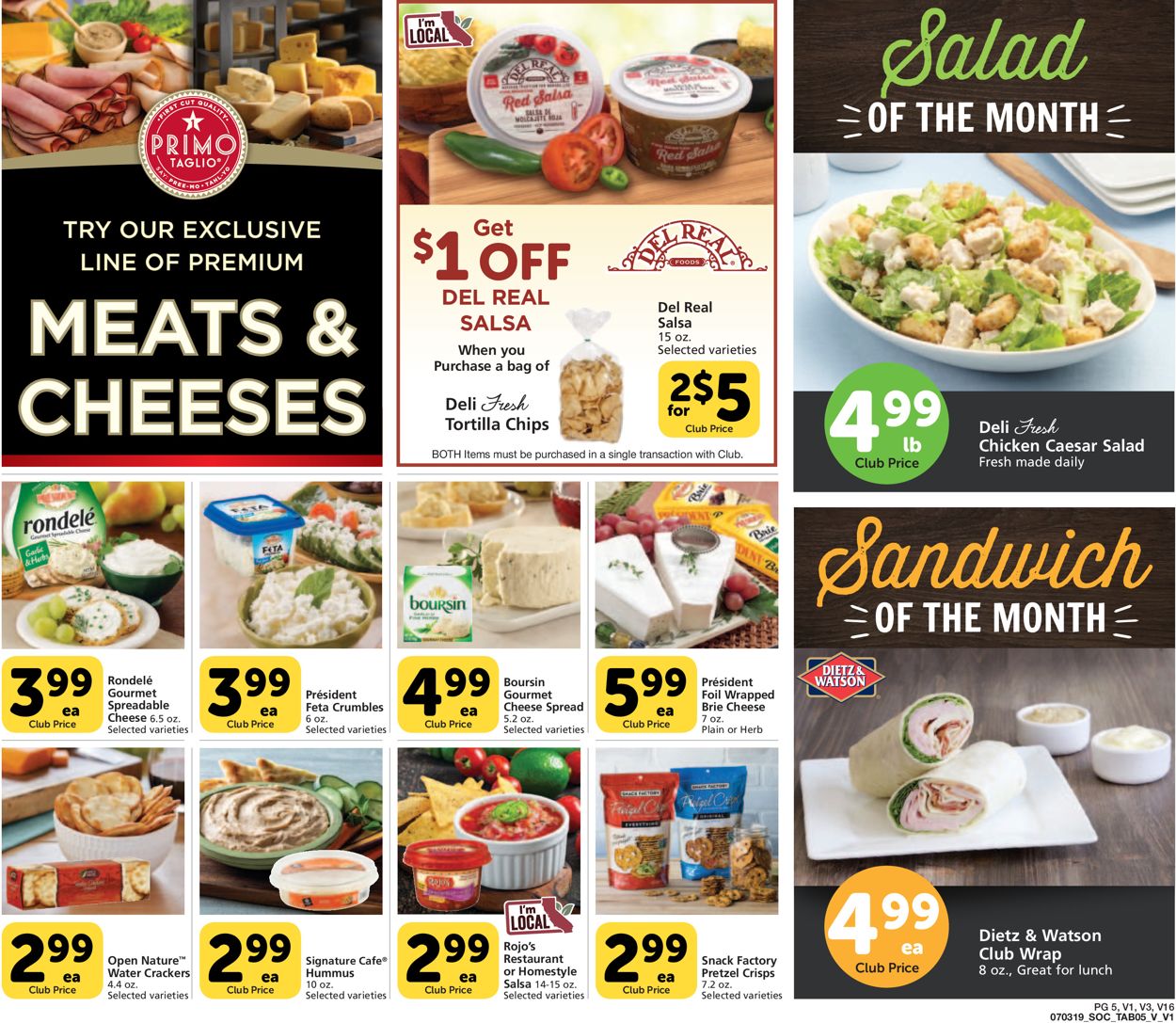 Vons Ad from 07/03/2019