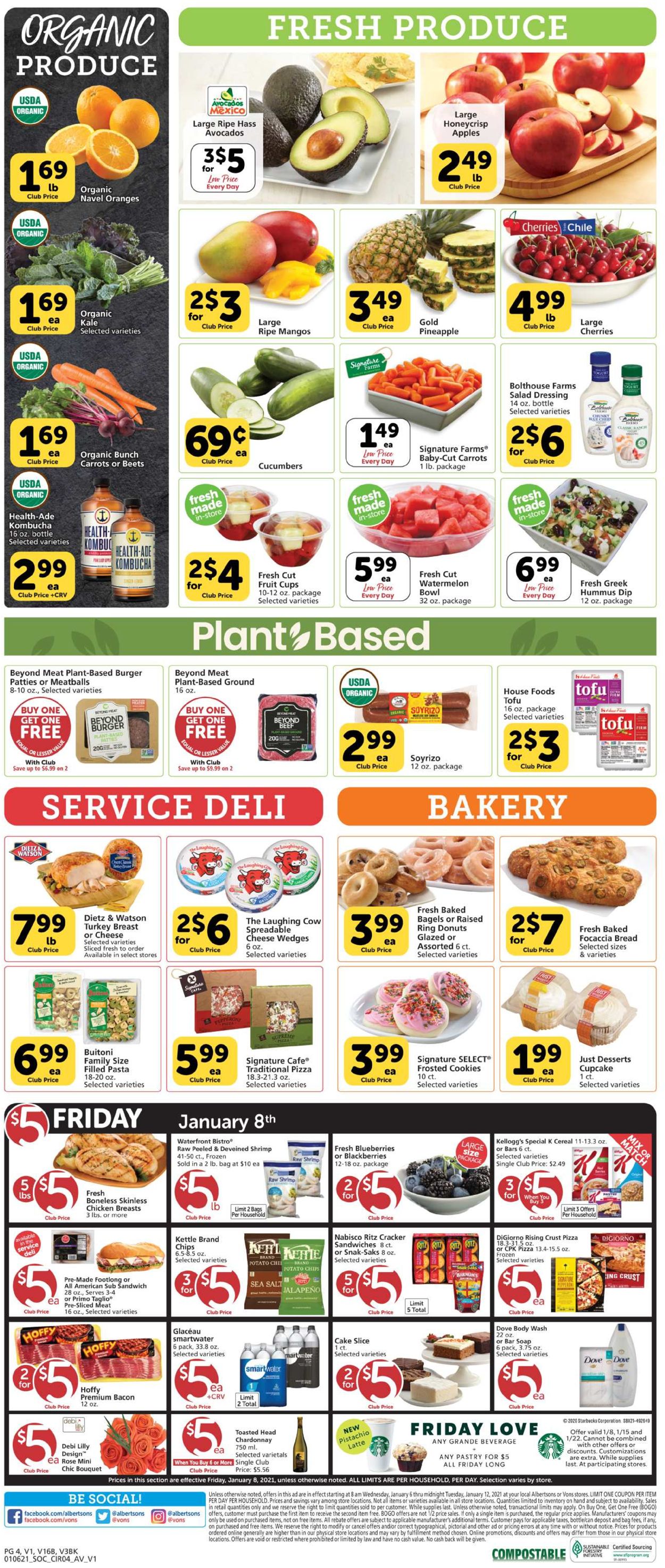 Vons Ad from 01/06/2021