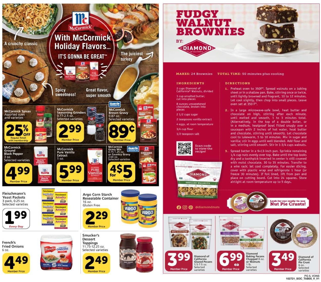 Vons Ad from 10/27/2021