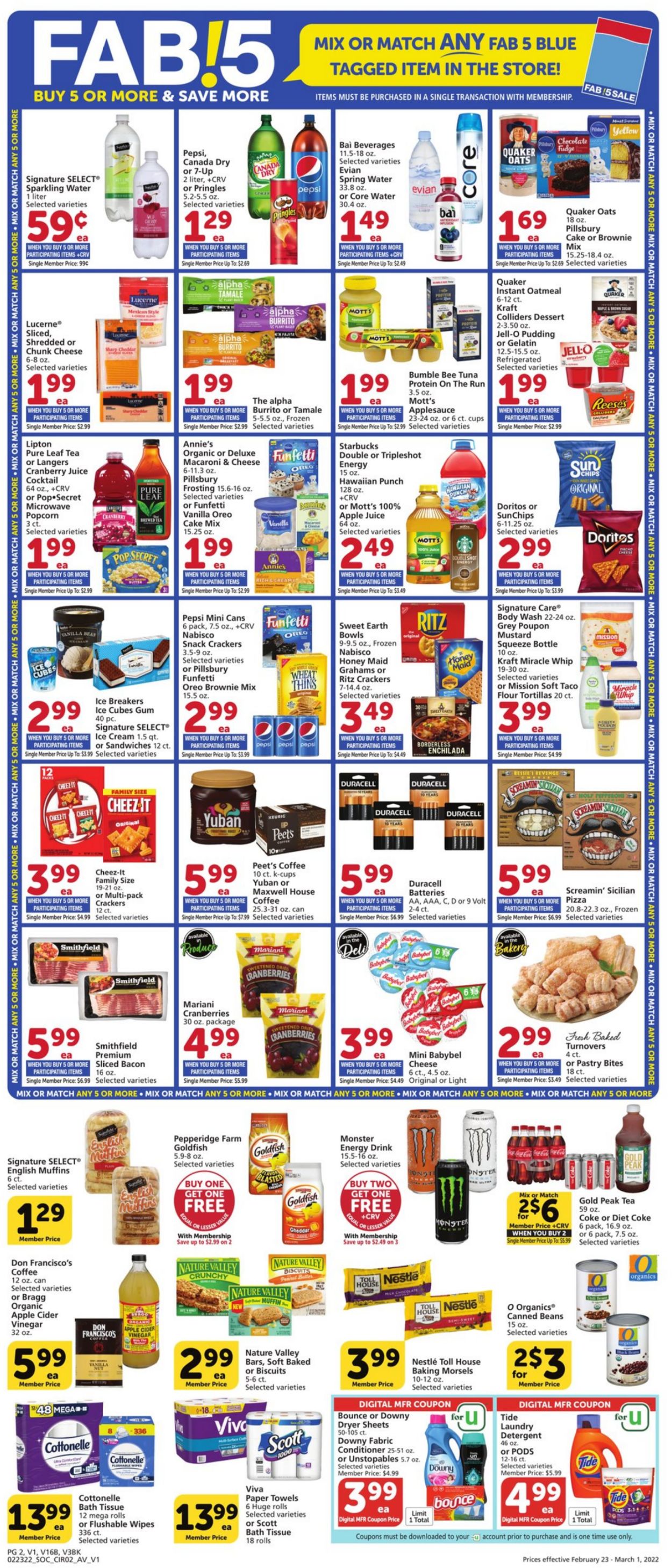 Vons Ad from 02/23/2022