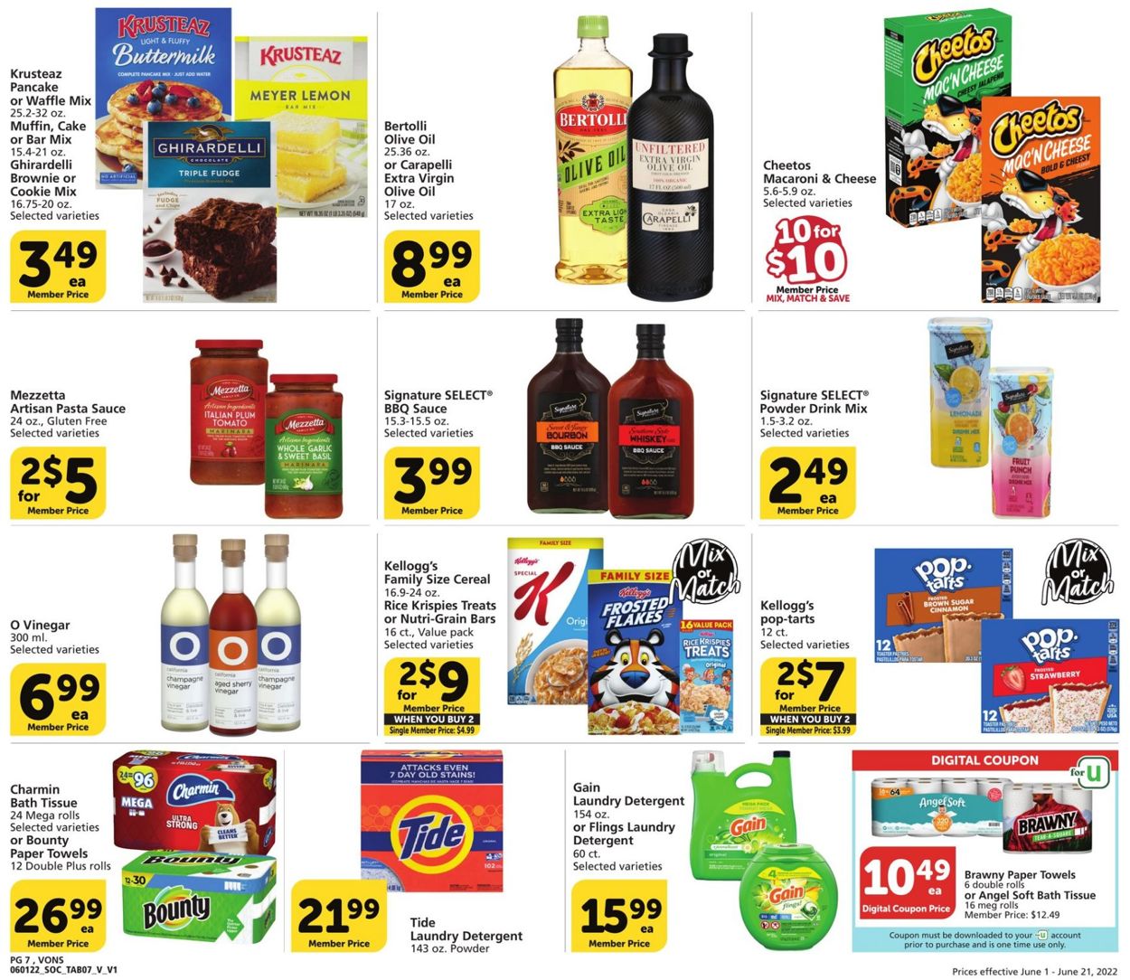 Vons Ad from 06/01/2022