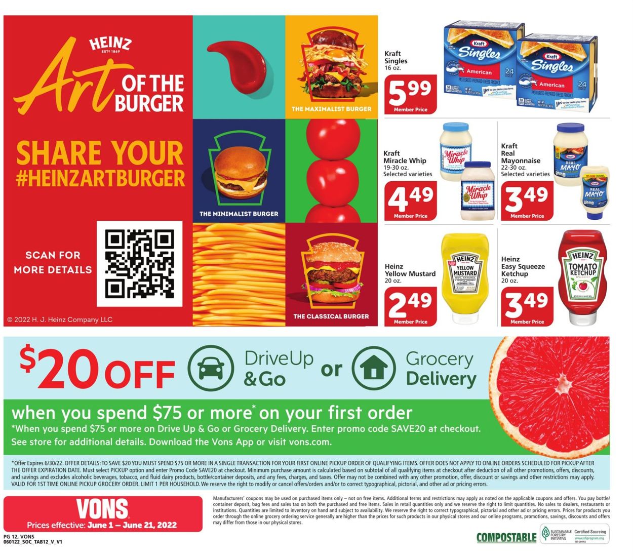 Vons Ad from 06/01/2022