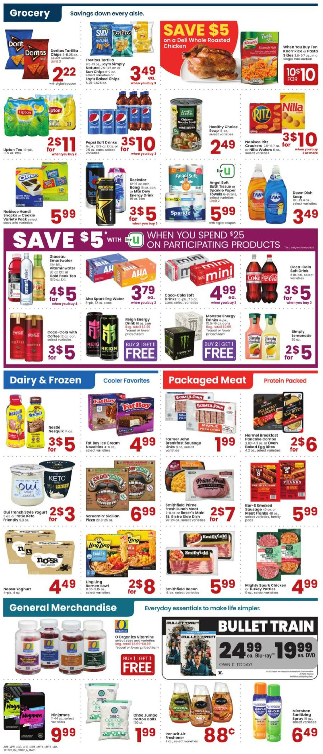Vons Ad from 10/19/2022