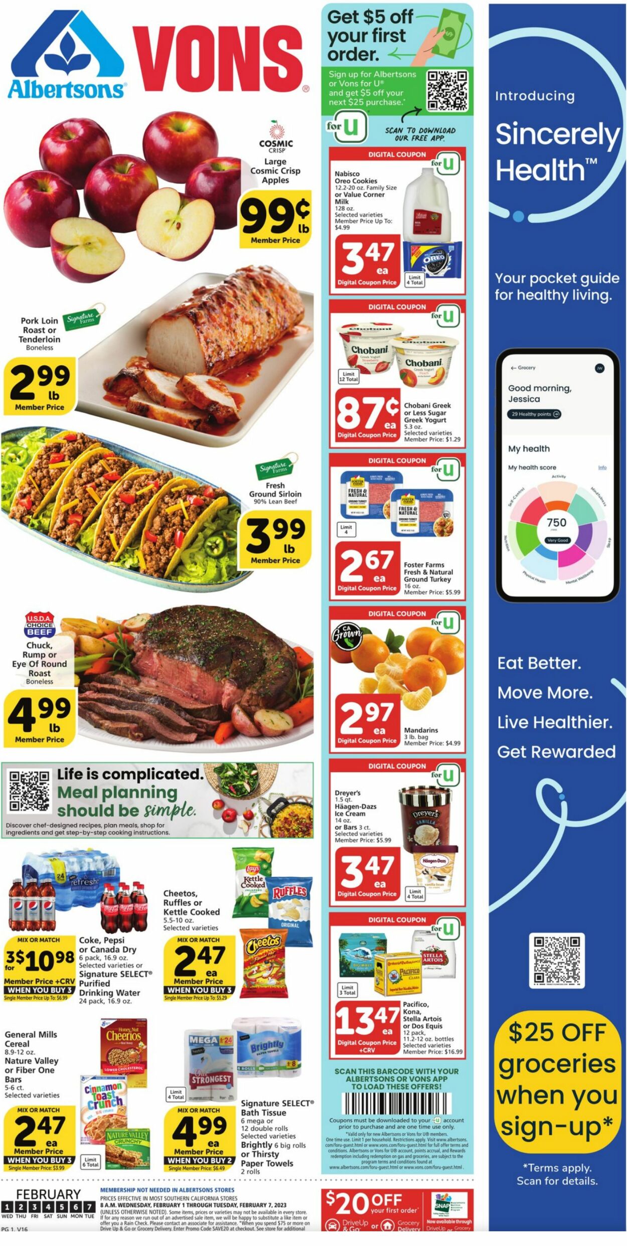 Vons Ad from 02/01/2023