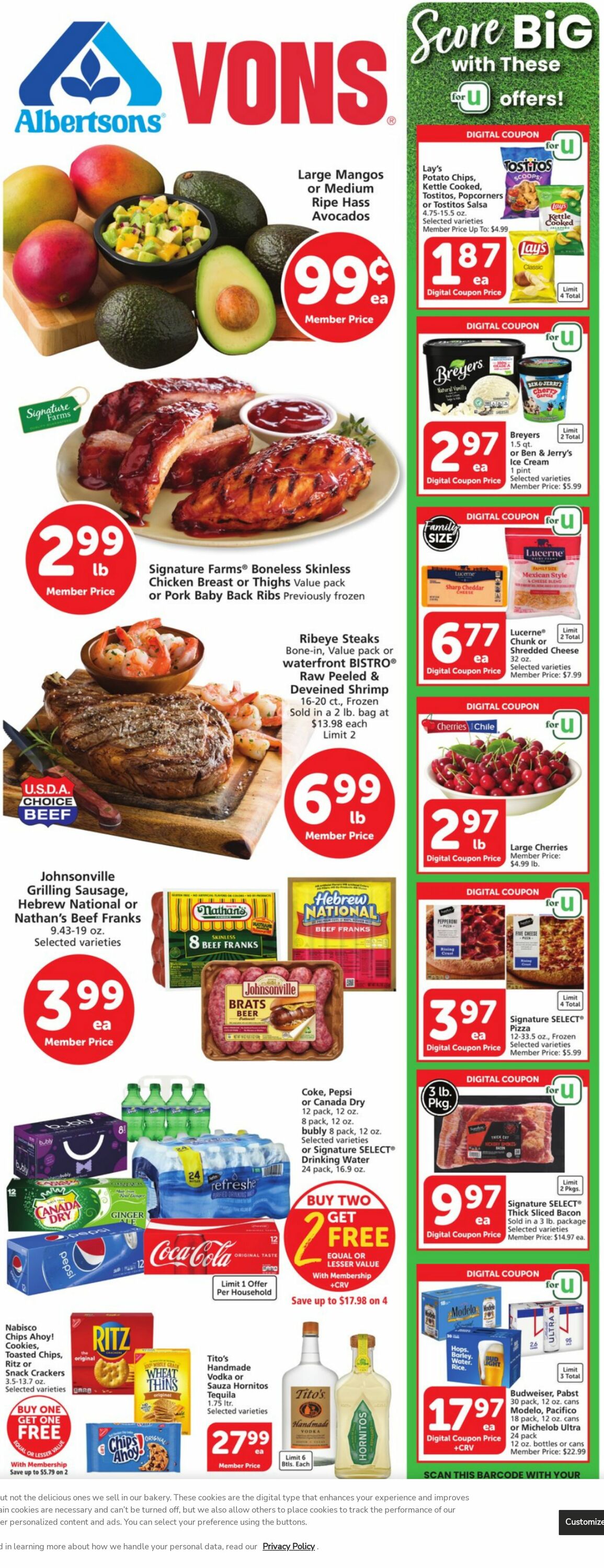 Vons Ad from 02/08/2023