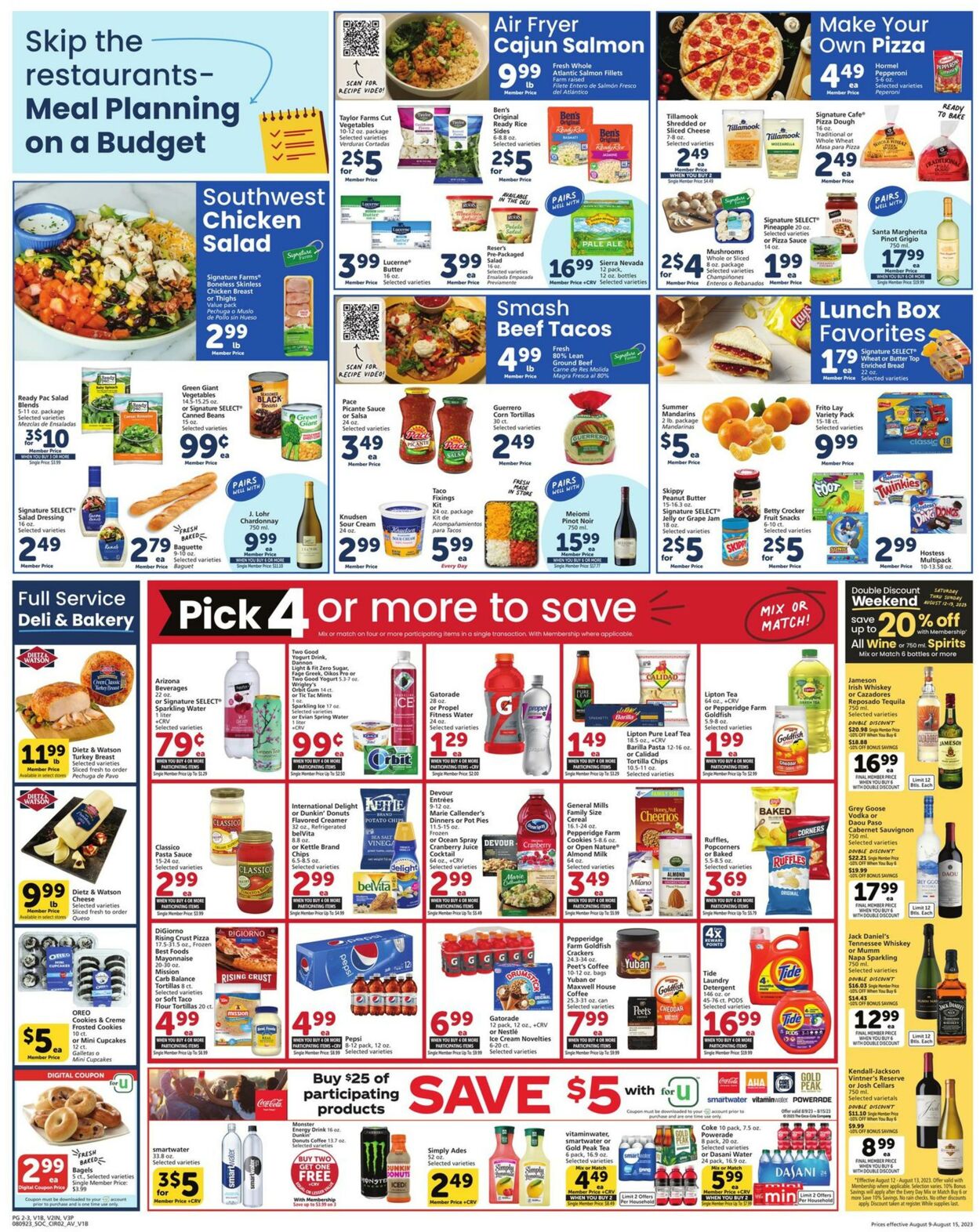 Vons Ad from 08/09/2023
