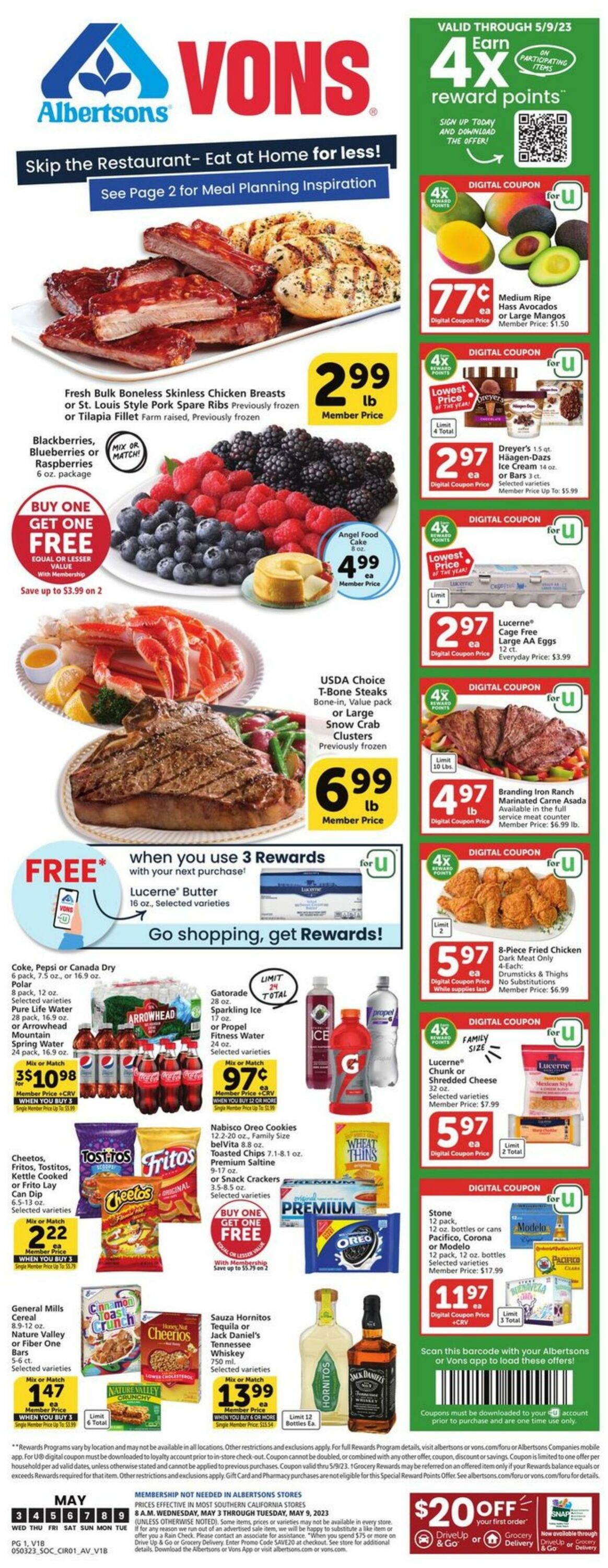 Vons Ad from 05/03/2023